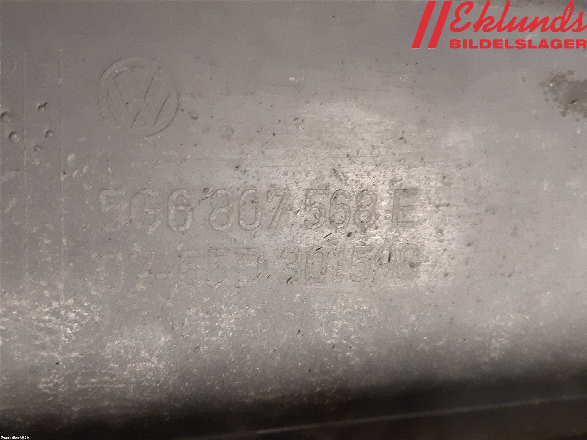 Volkswagen VW GOLF / E-GOLF VII 13-20 Spoiler Bak