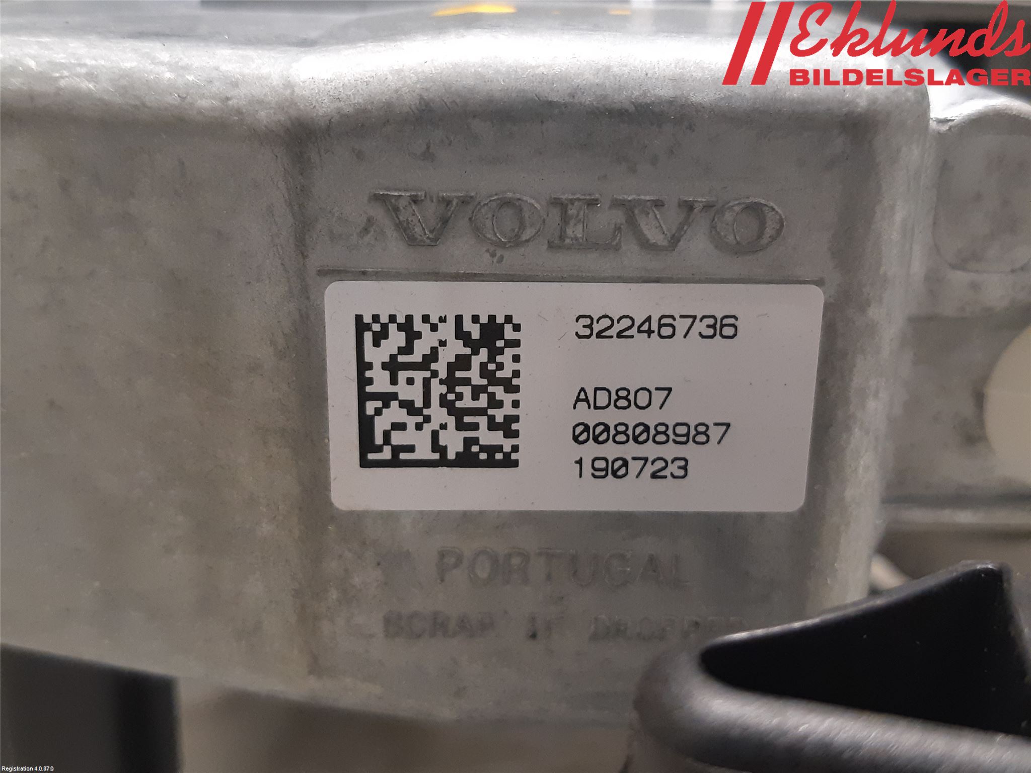 Volvo V60 19- Rattaxelagg Justerbart