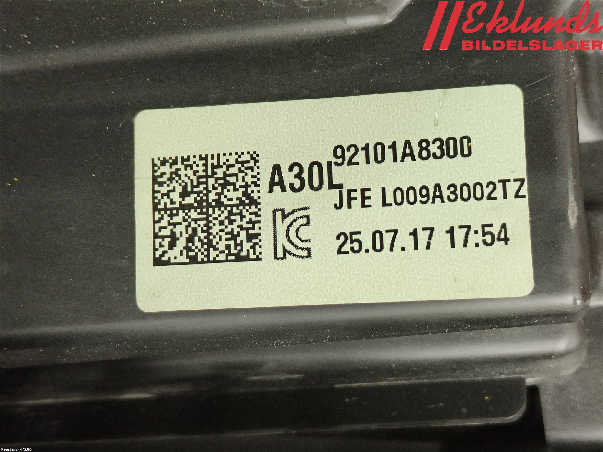 Kia OPTIMA 16-20 Strålkastare Vänster