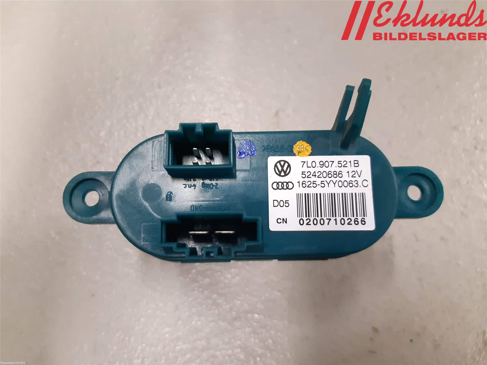 Audi Q7/SQ7 Värmefläktsmotstånd