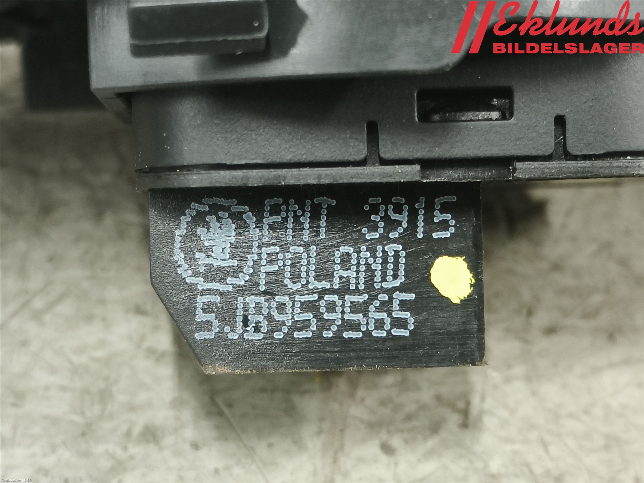 Skoda FABIA 15-21 Strömställare Spegel