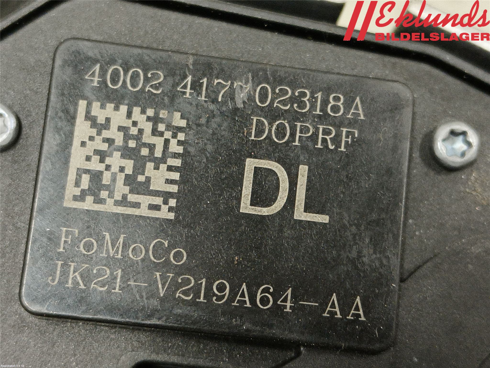 Ford TRANSIT/TOURNEO CUSTOM 13-24 Låskista-Dörrlås