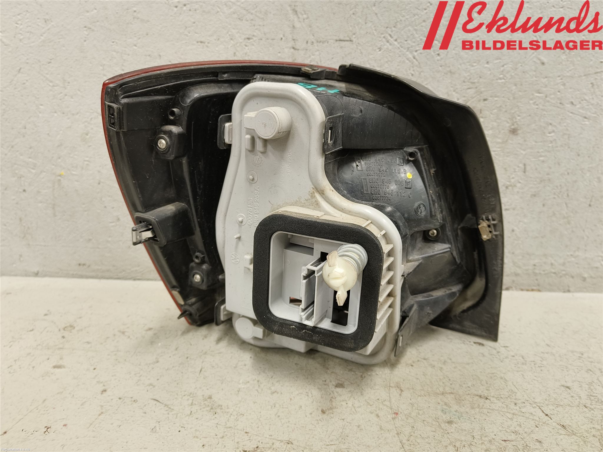 Volkswagen VW POLO 10-17 Bakljus Höger