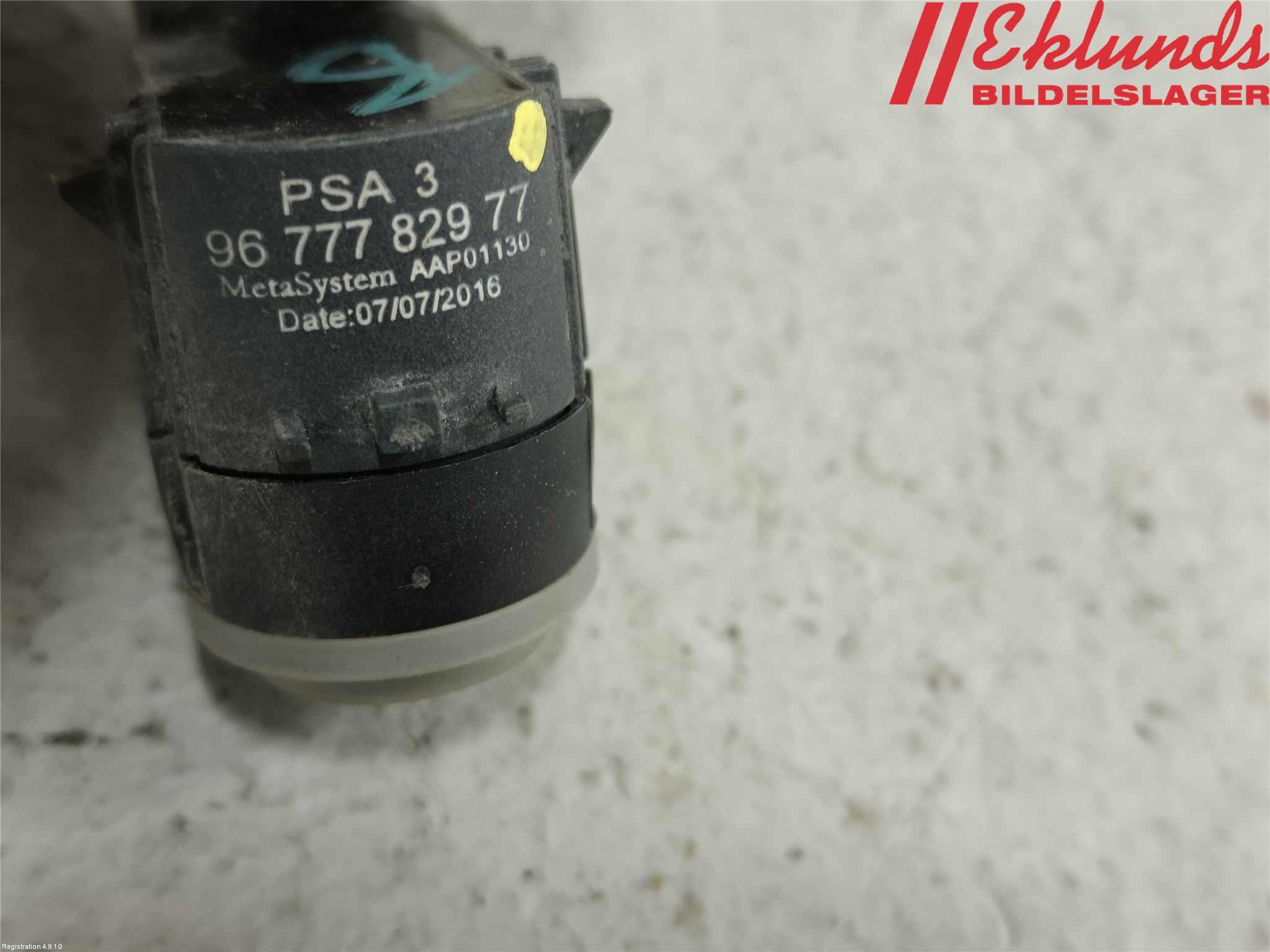 Citroen C3 10-17 Parkeringshjälp Backsensor