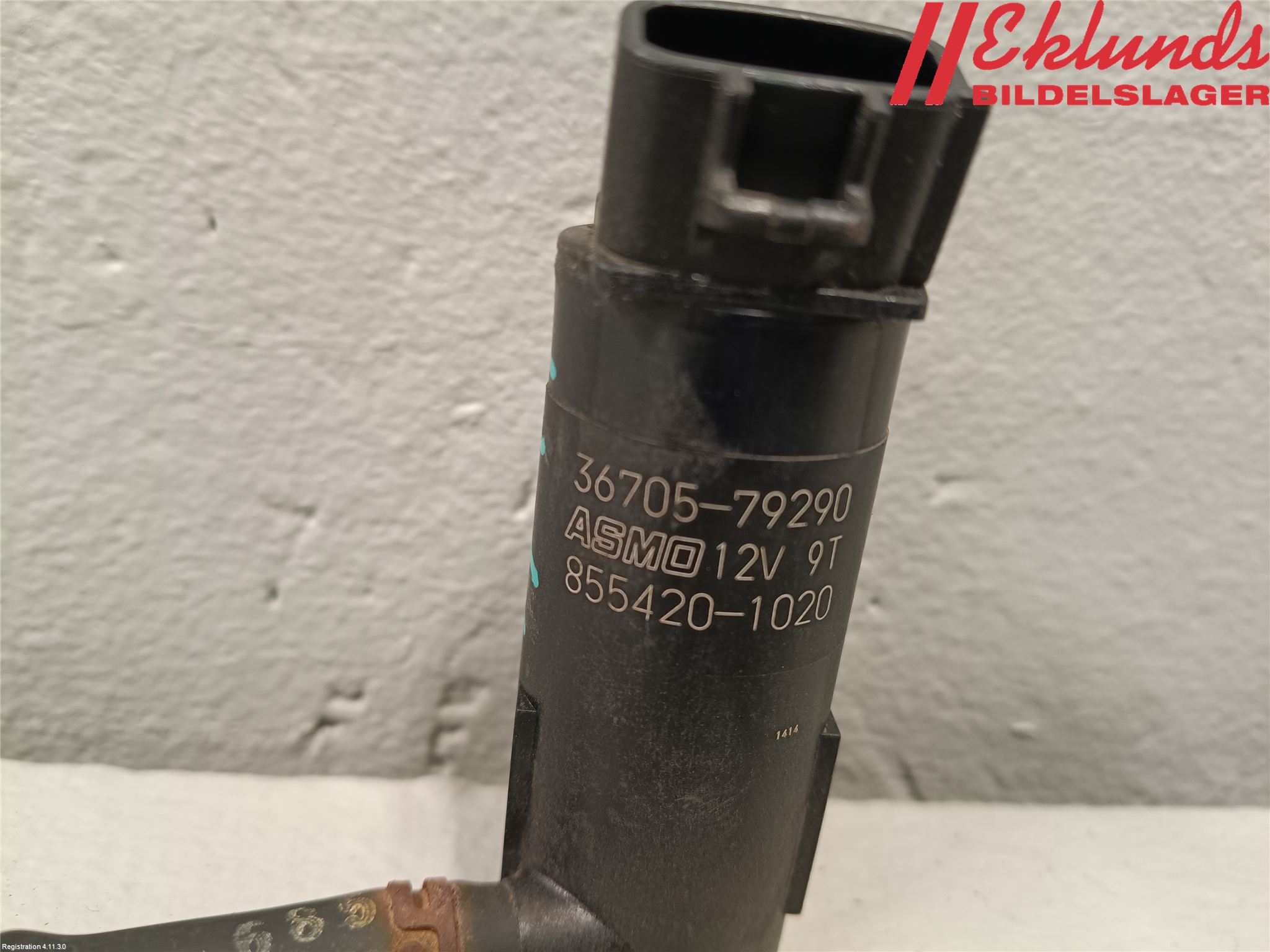 Mazda 3 III 14-19 Spolarpump Högtryck