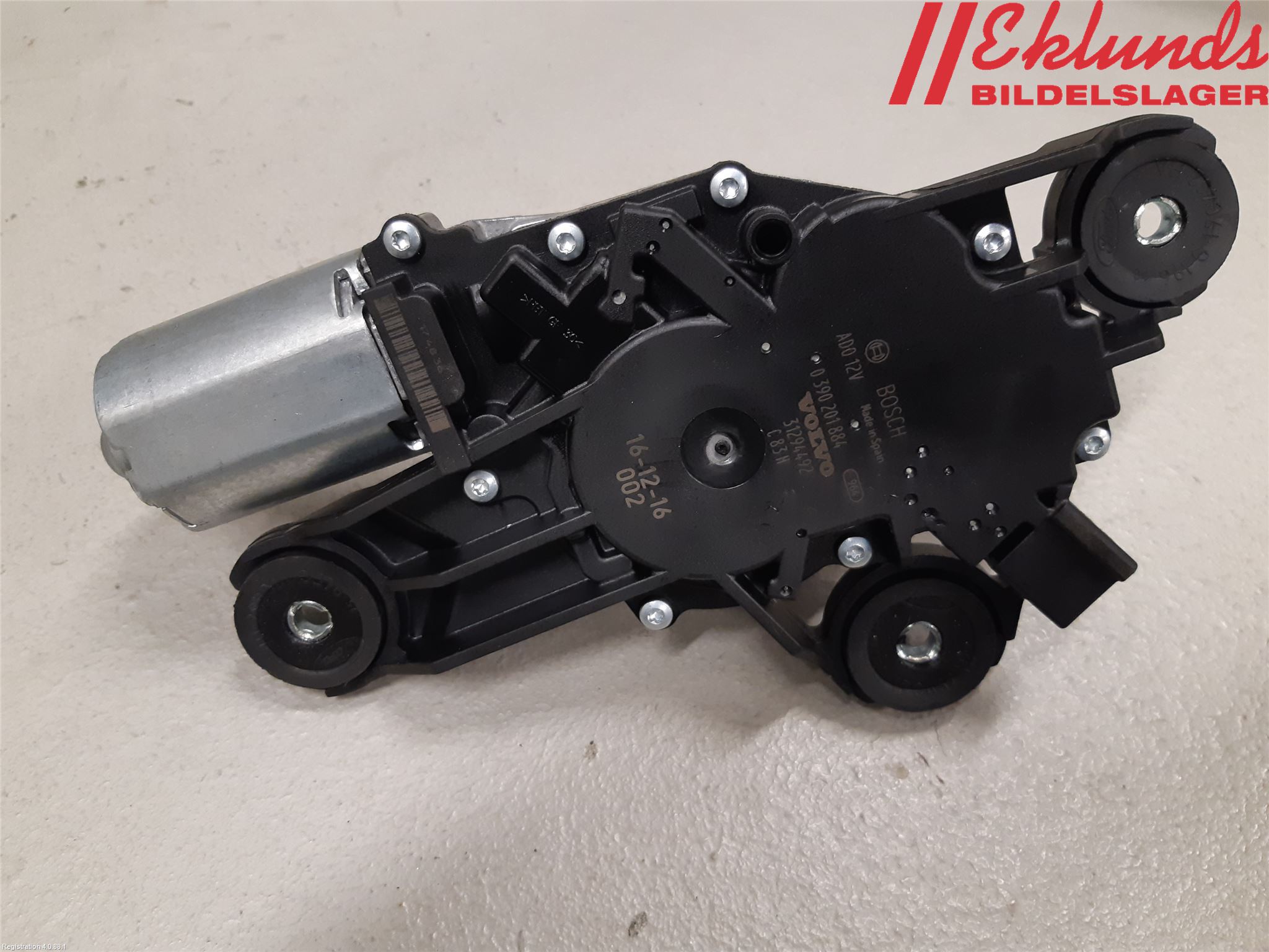 Volvo V60 CROSS COUNTRY 16-18 Torkarmotor Baklucka