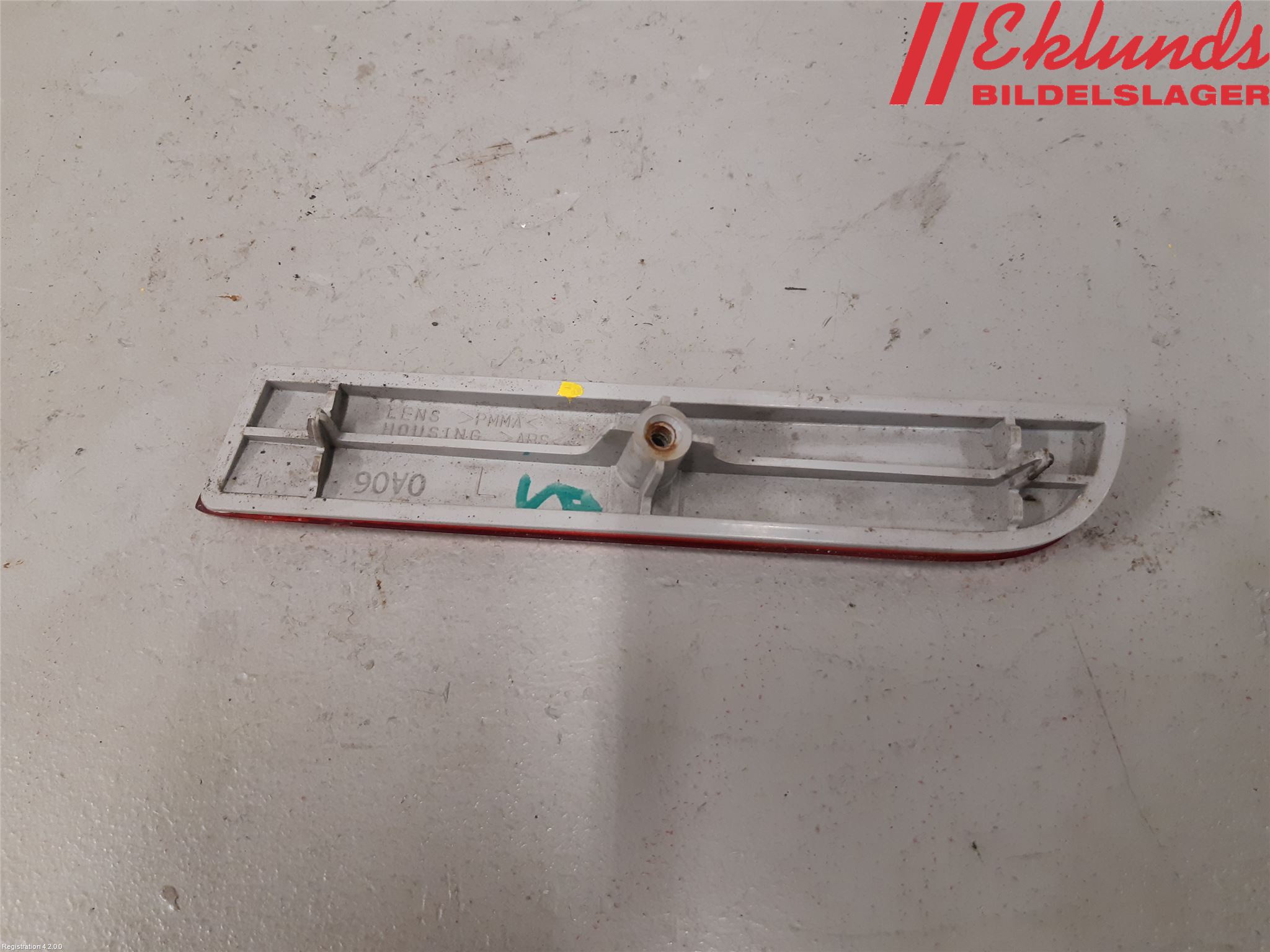 Mitsubishi LANCER 07-14 Dimljus/Reflex Bak