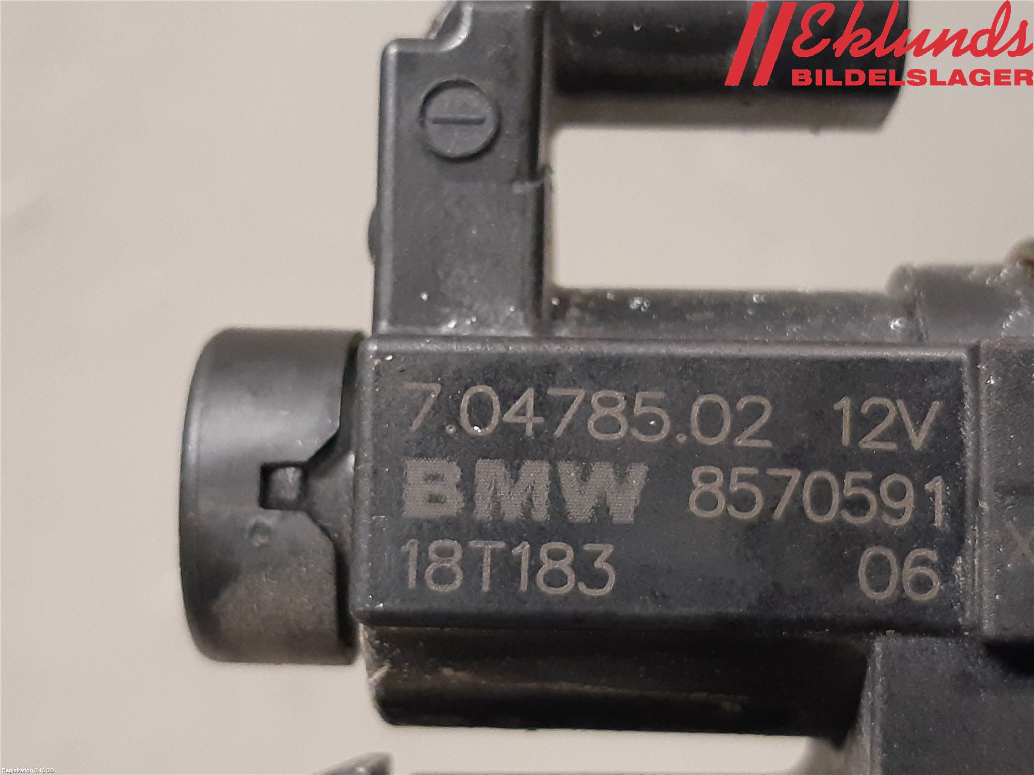 BMW 1 F20/F21 11-19 Vakuumventil