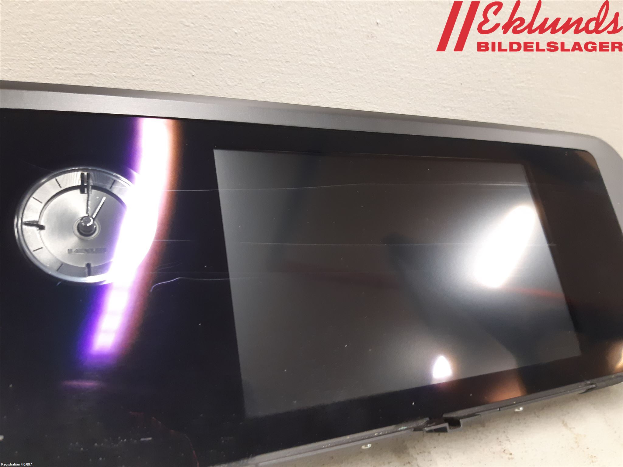 Lexus ES 250/300/330 Kontrolldisplay