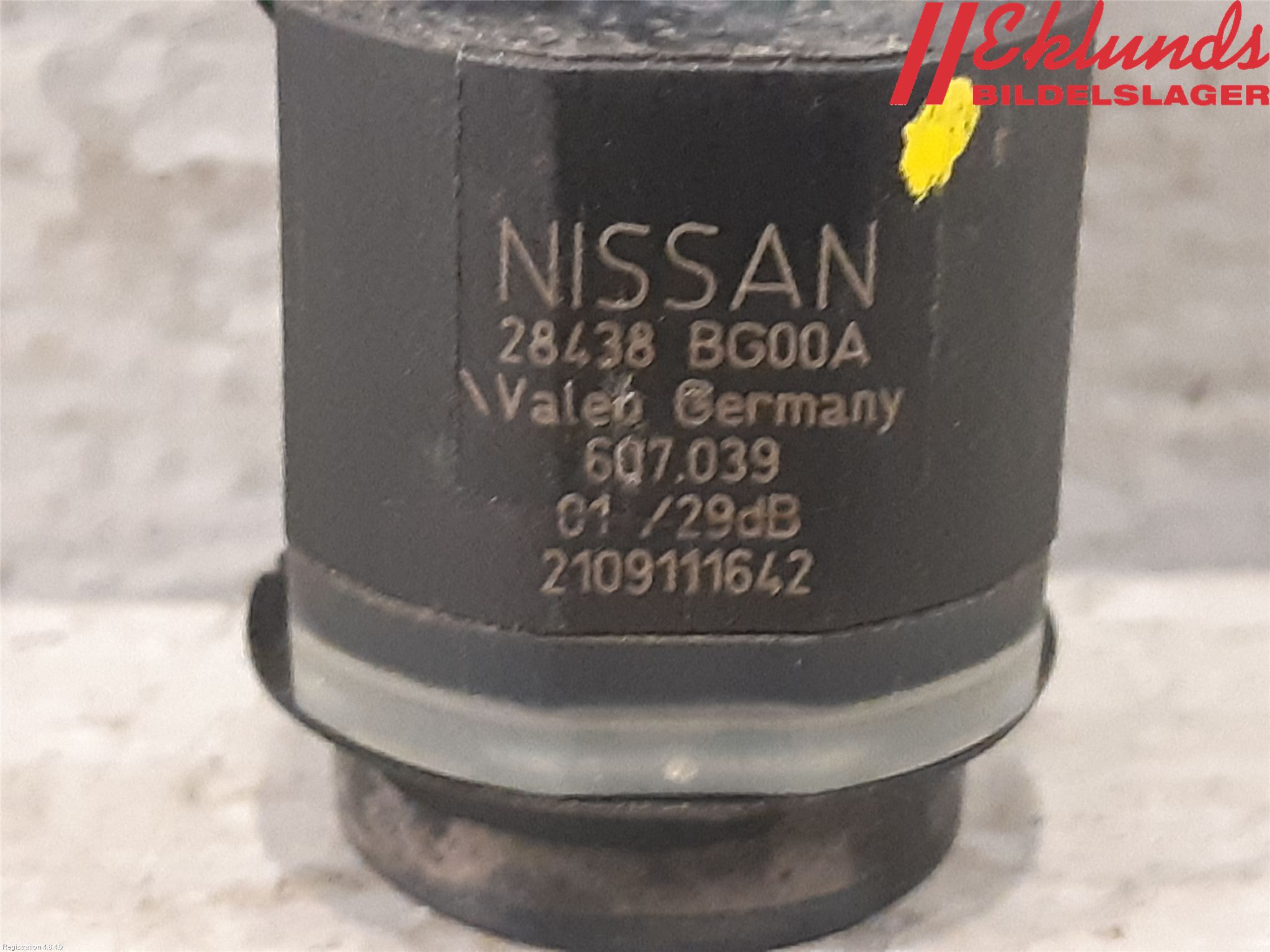 Nissan QASHQAI+2  10-14 Parkeringshjälp Backsensor