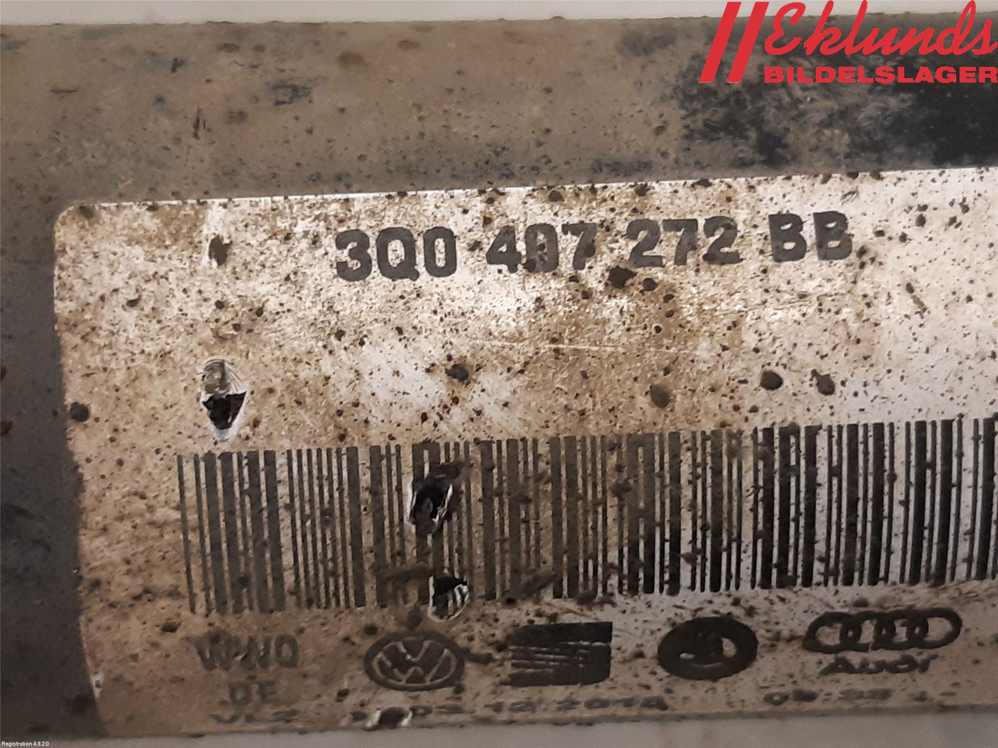 Volkswagen VW PASSAT 15-19 Drivaxel Fram Höger