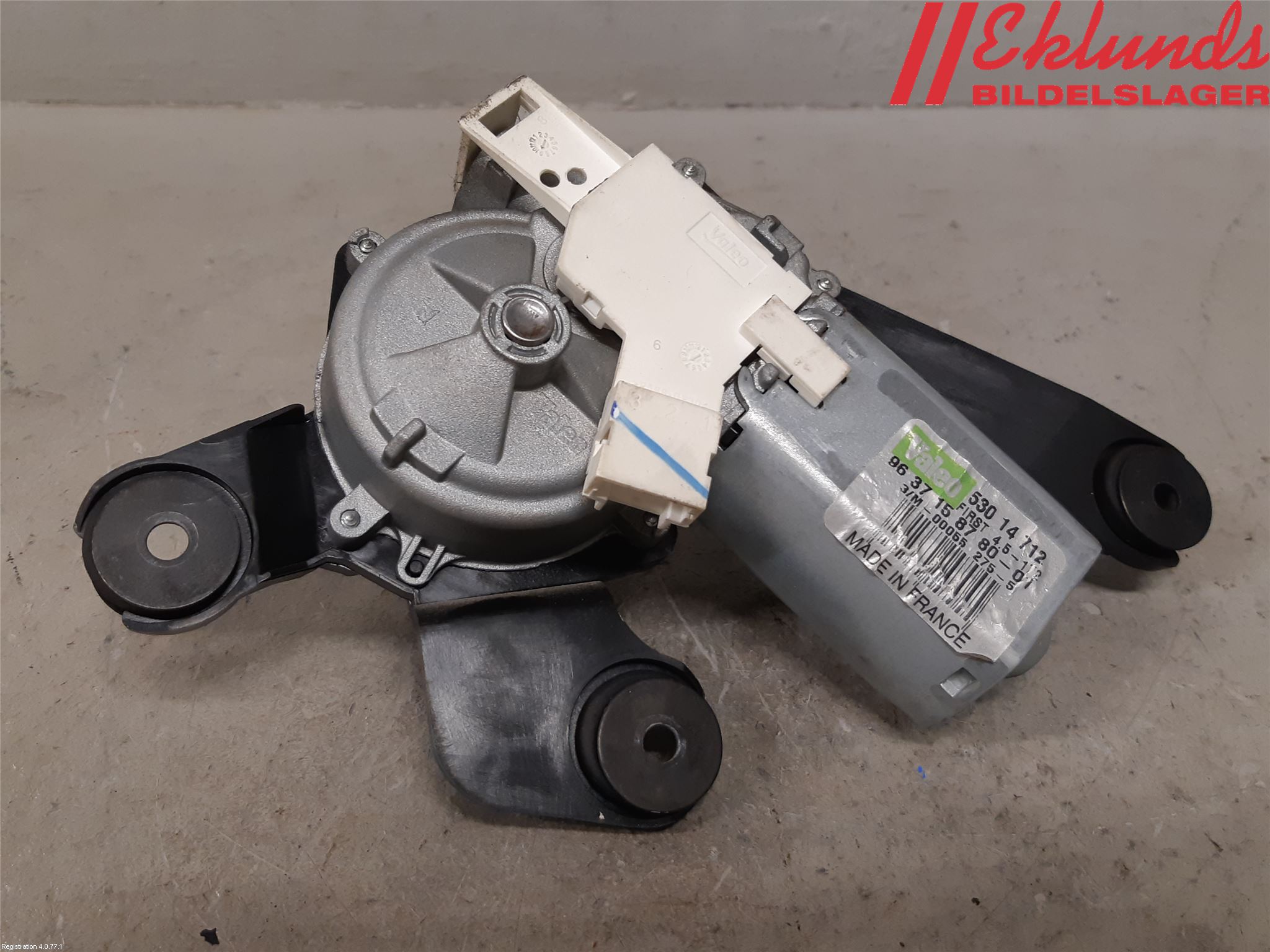 Mopedbil Ligier LIGIER JS 50 Torkarmotor Baklucka