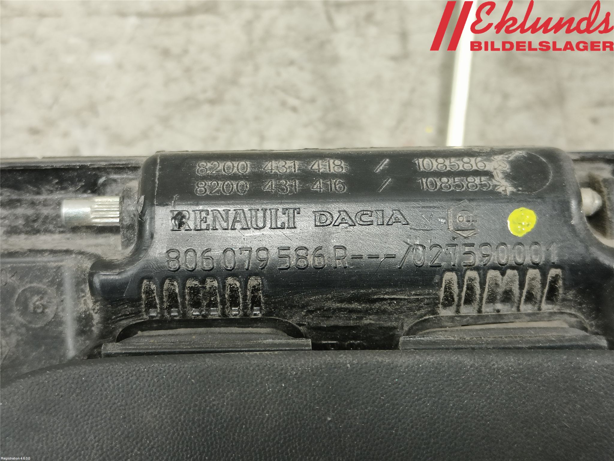 Renault EXPRESS 21- Bakluckehandtag