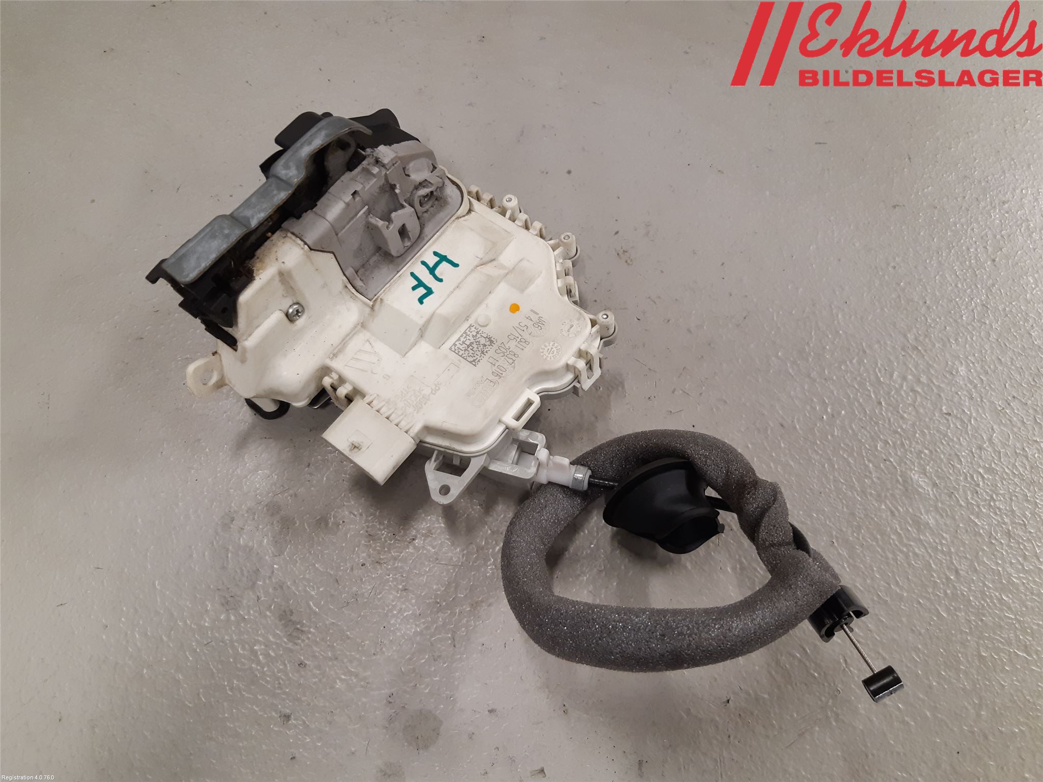 Audi A6/S6 4G 11-18 Låskista-Dörrlås