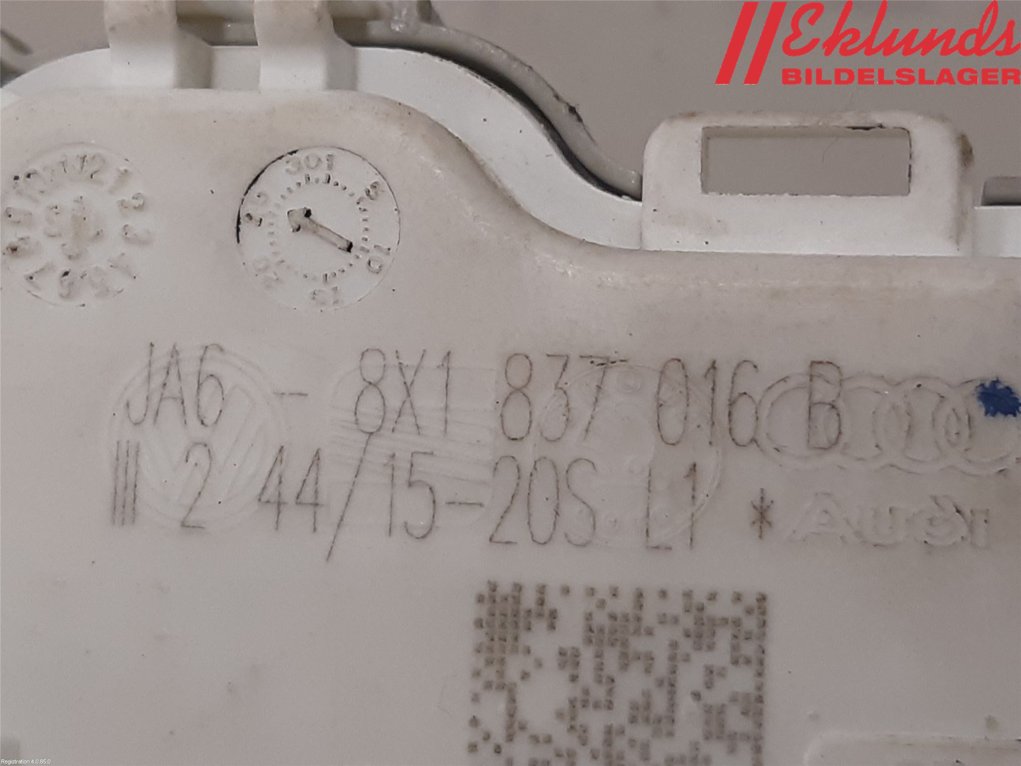 Audi A3/S3 8V 13-20 Låskista-Dörrlås