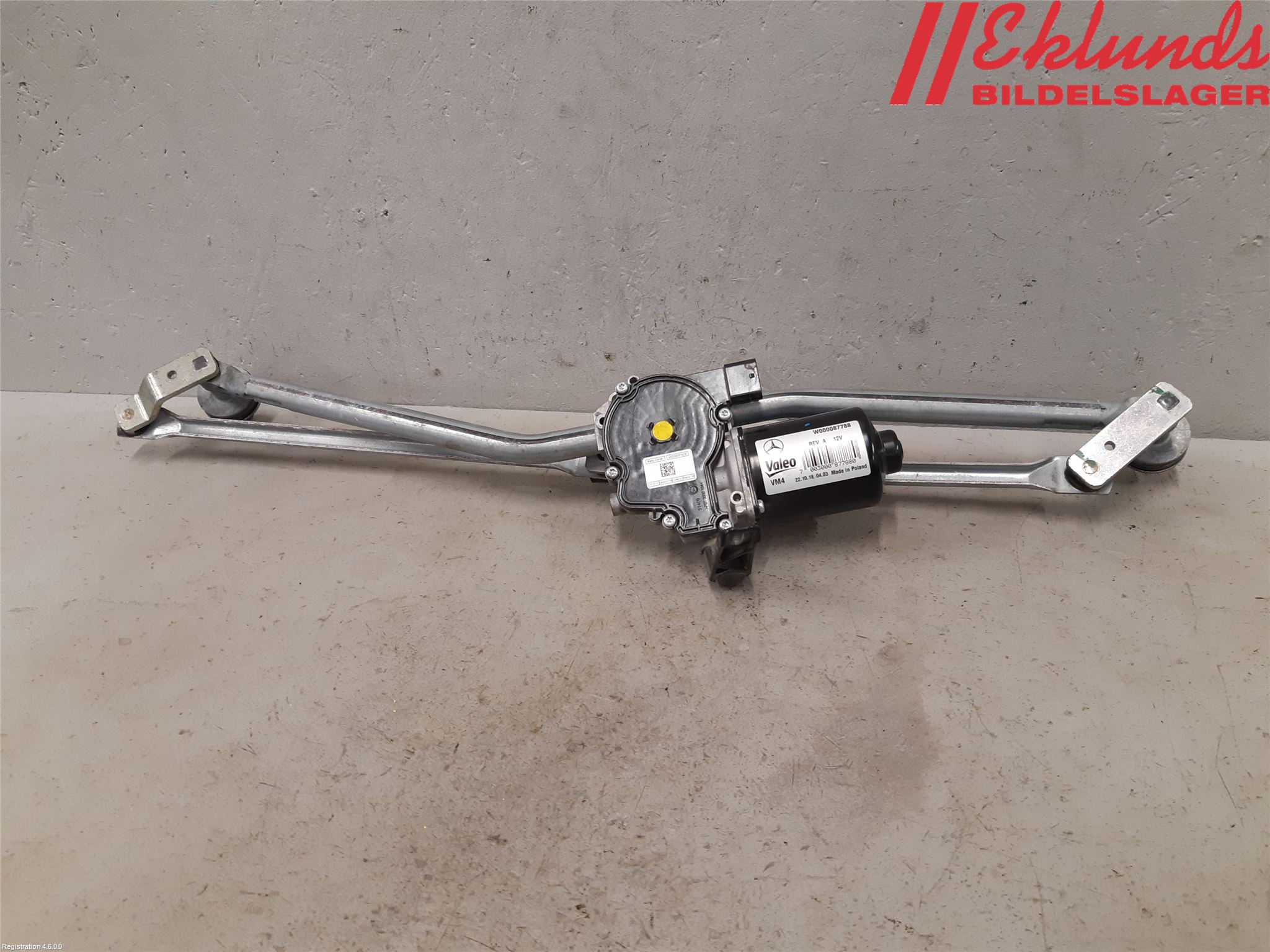Mercedes-Benz MB SPRINTER (W907/W910) 19- Torkarmotor Vindruta