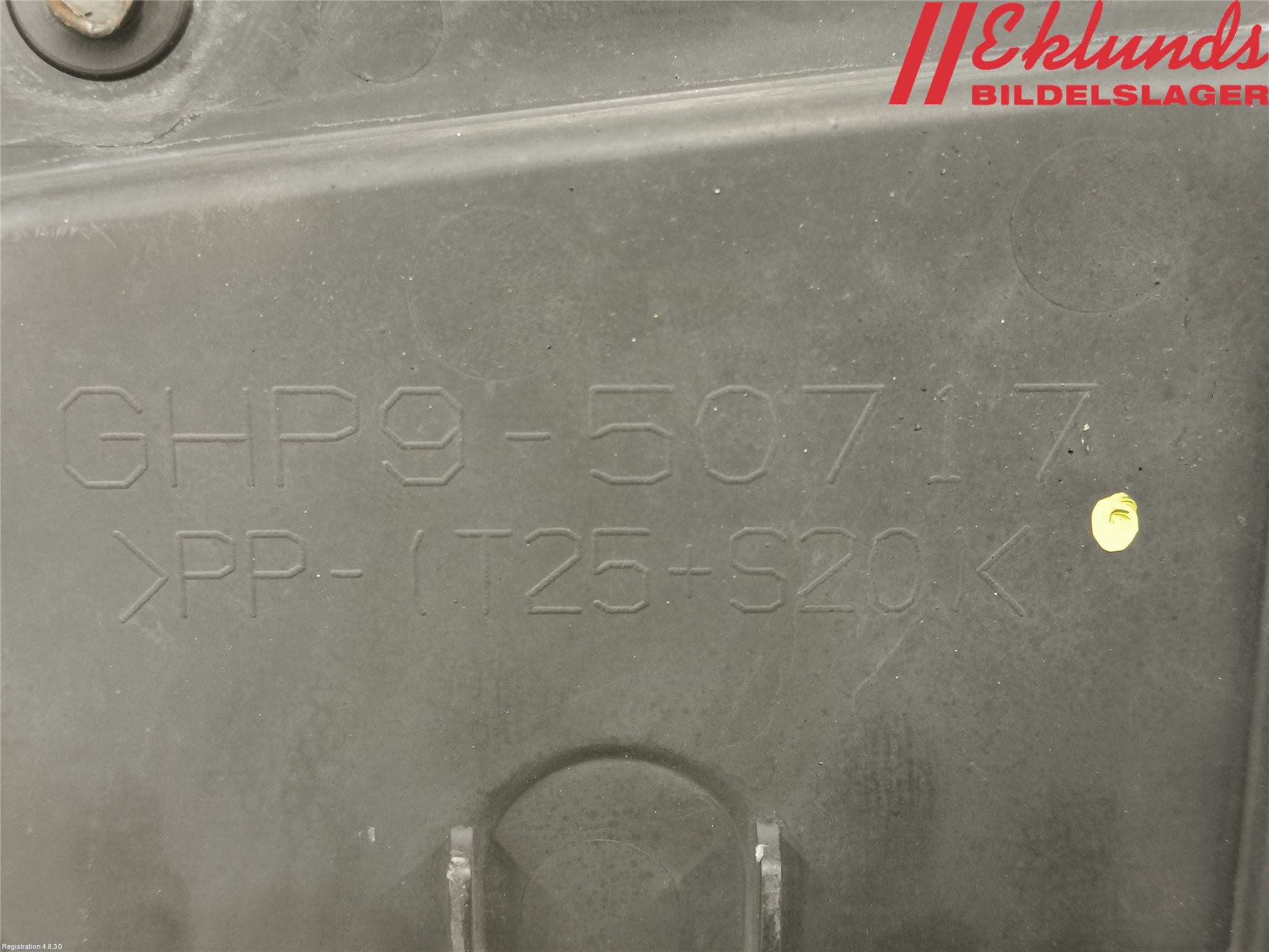 Mazda 6 13- Frontplåt