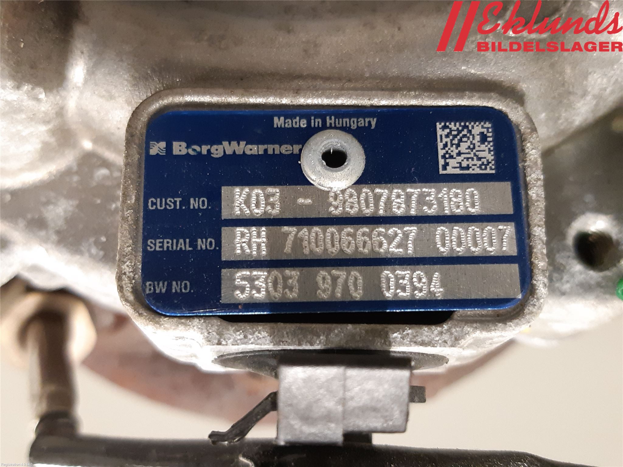 Ford KUGA 13-16 Turboaggregat