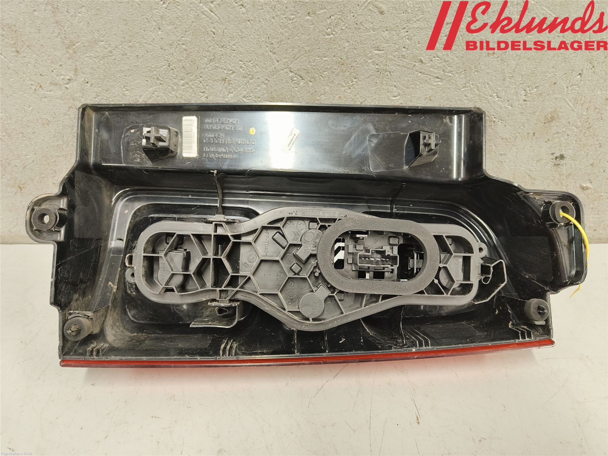 Citroen JUMPY/E-JUMPY 16- Bakljus Vänster