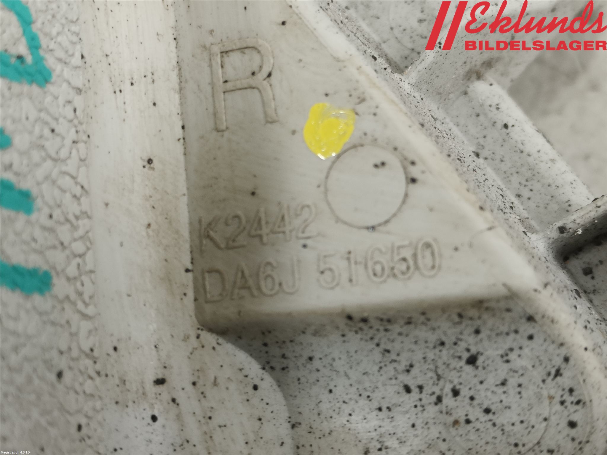 Mazda 2 (DJ) 15-22 Dimljus/Reflex Bak