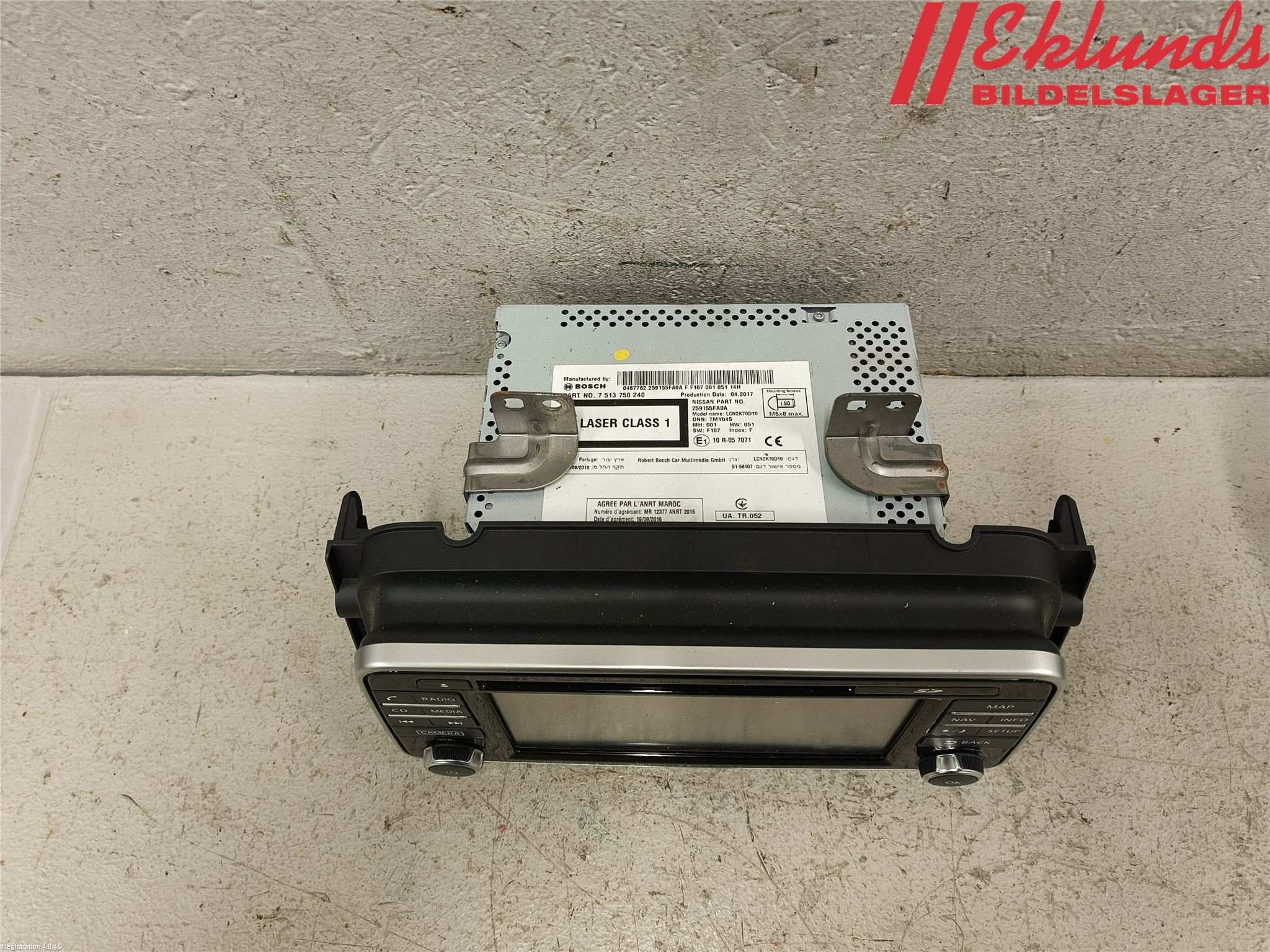 Nissan MICRA 17- Cd Radio - Multimediapanel