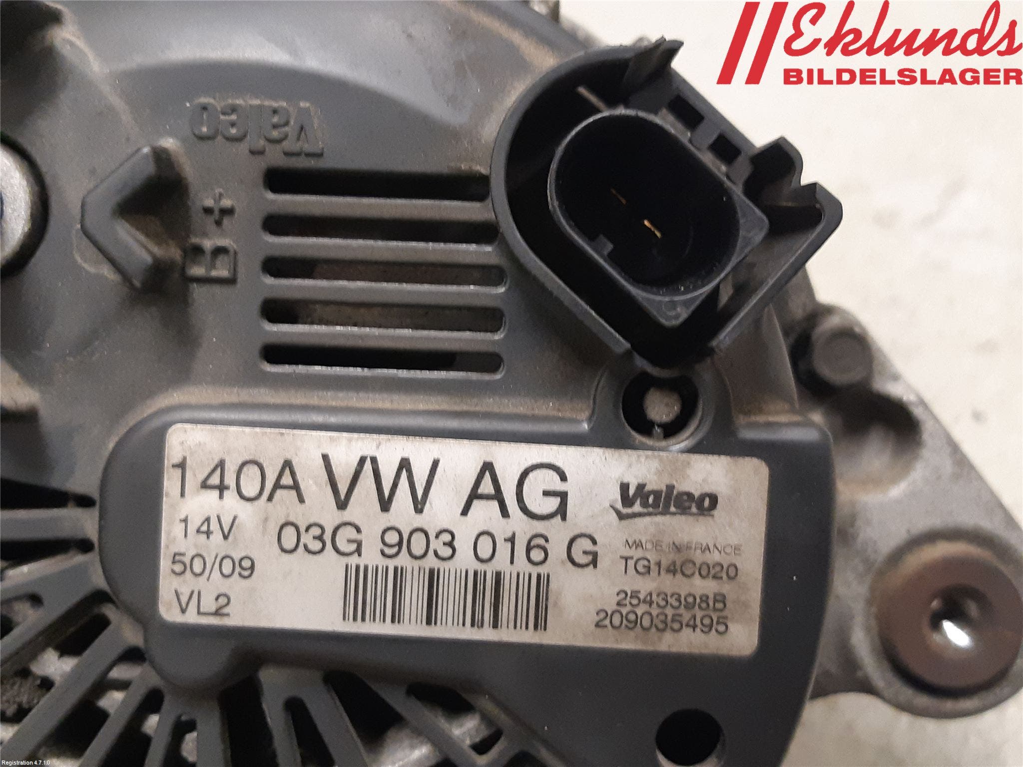 Audi A4/S4 08-11 Generator