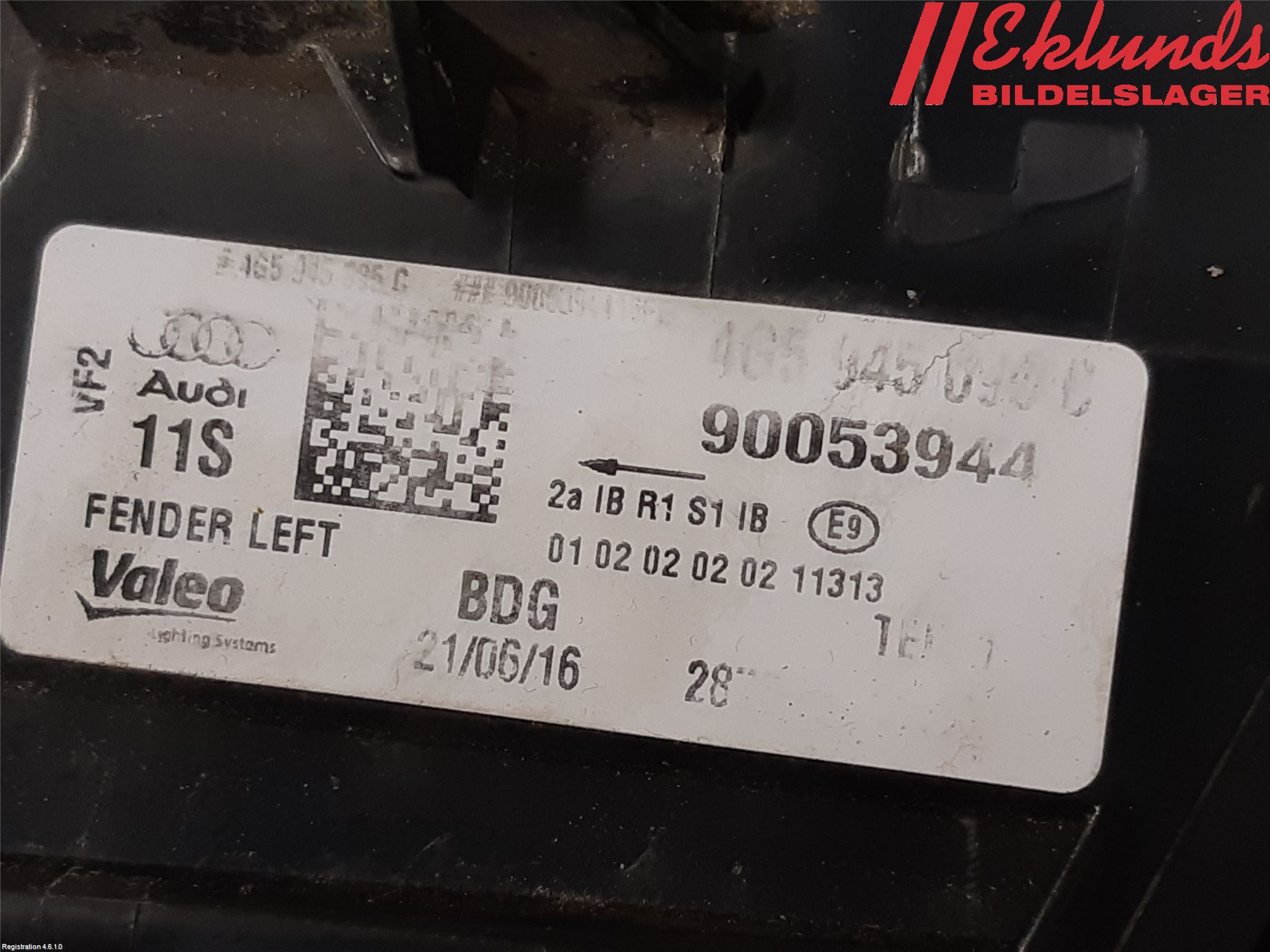 Audi A6/S6 4G 11-18 Bakljus Vänster