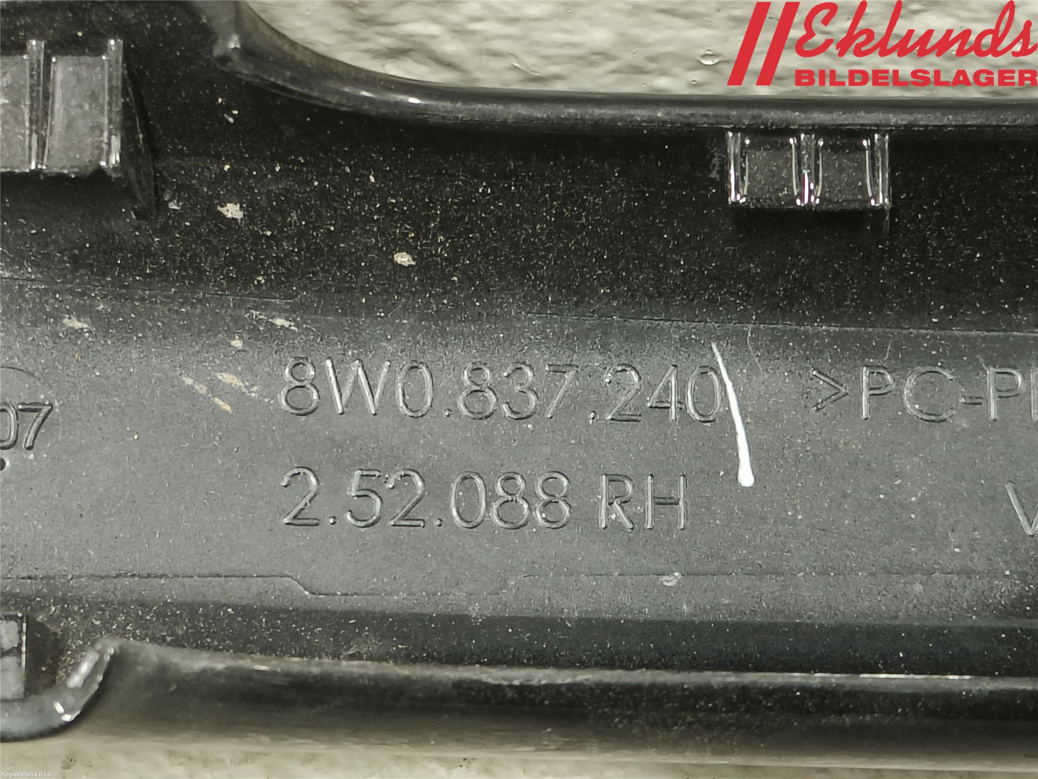 Audi A5 17- Dörrhandtag Yttre Hö