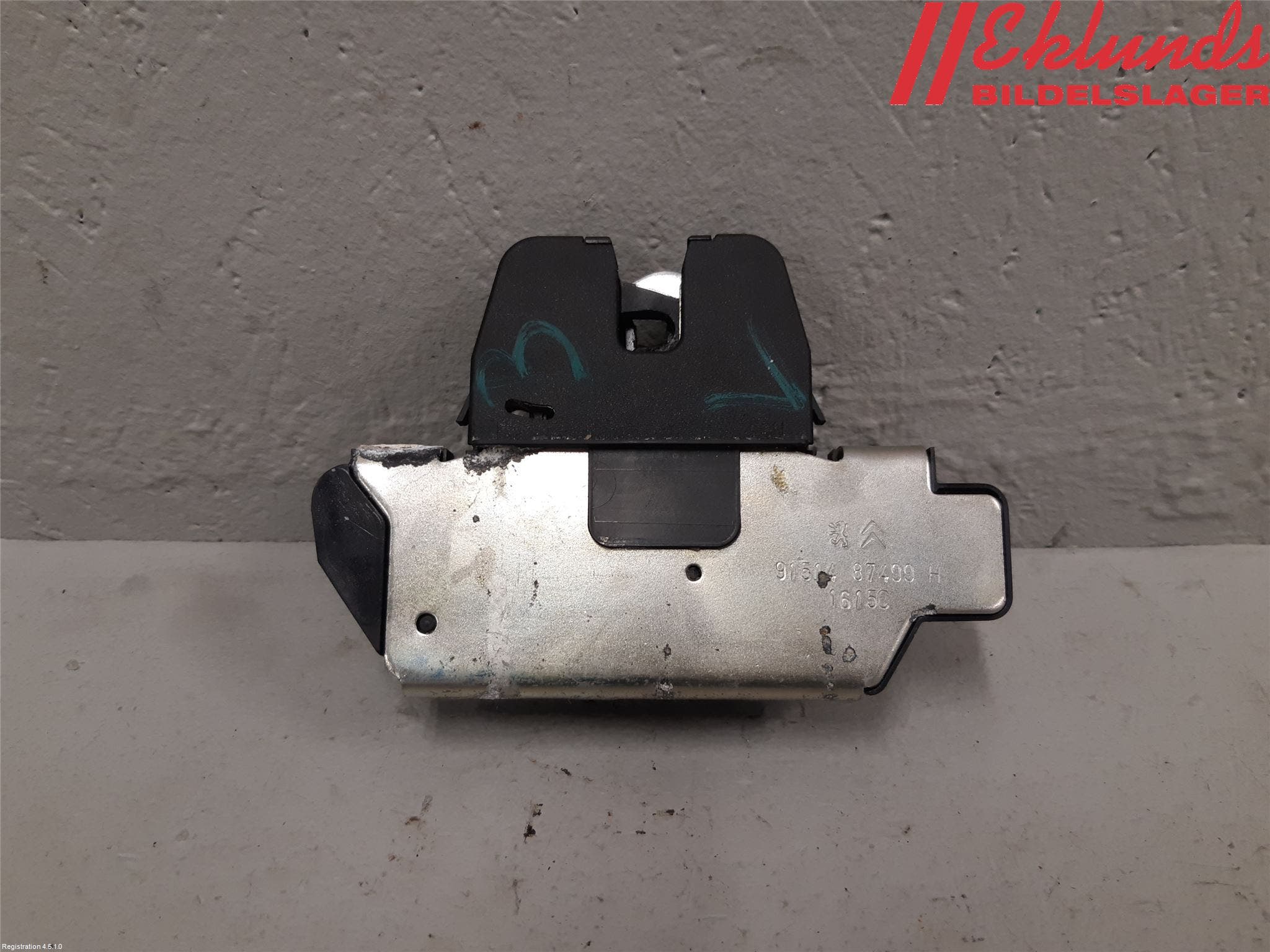 Peugeot 3008 09-16 Låskista Baklucka