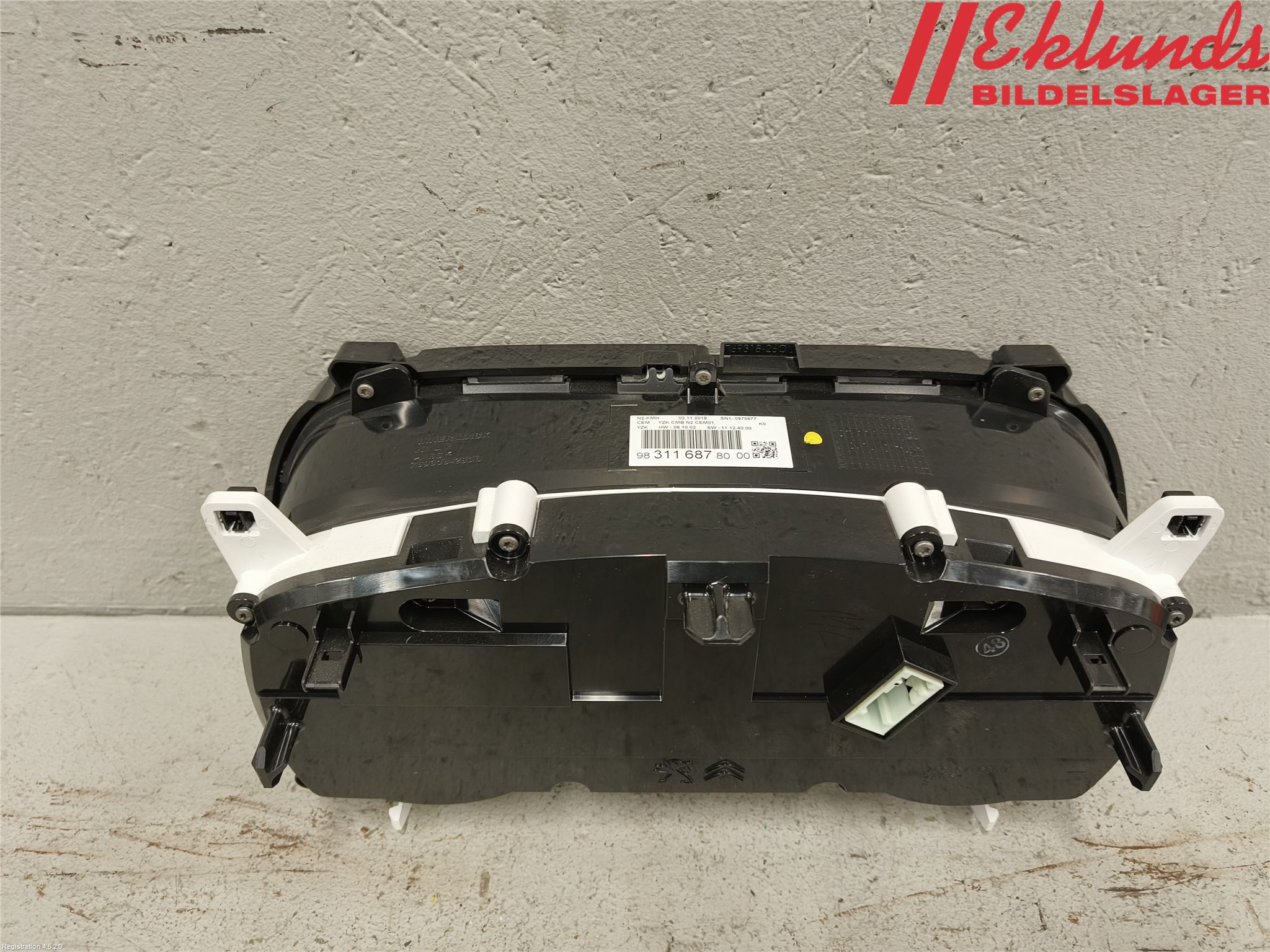 Opel VIVARO 20- Instrument Komb