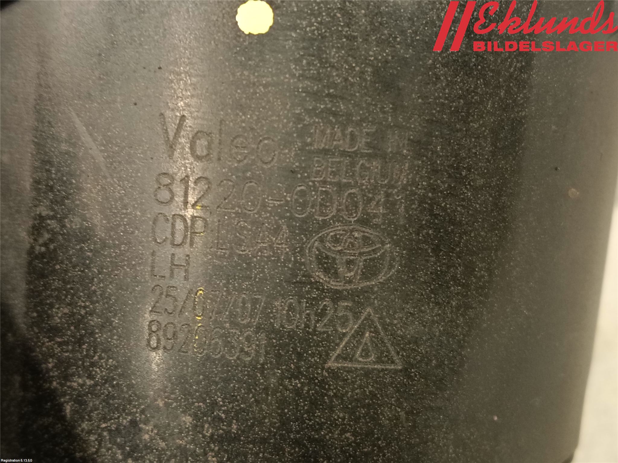 Toyota AVENSIS 07-08 Dimljus-Varselljus Fram