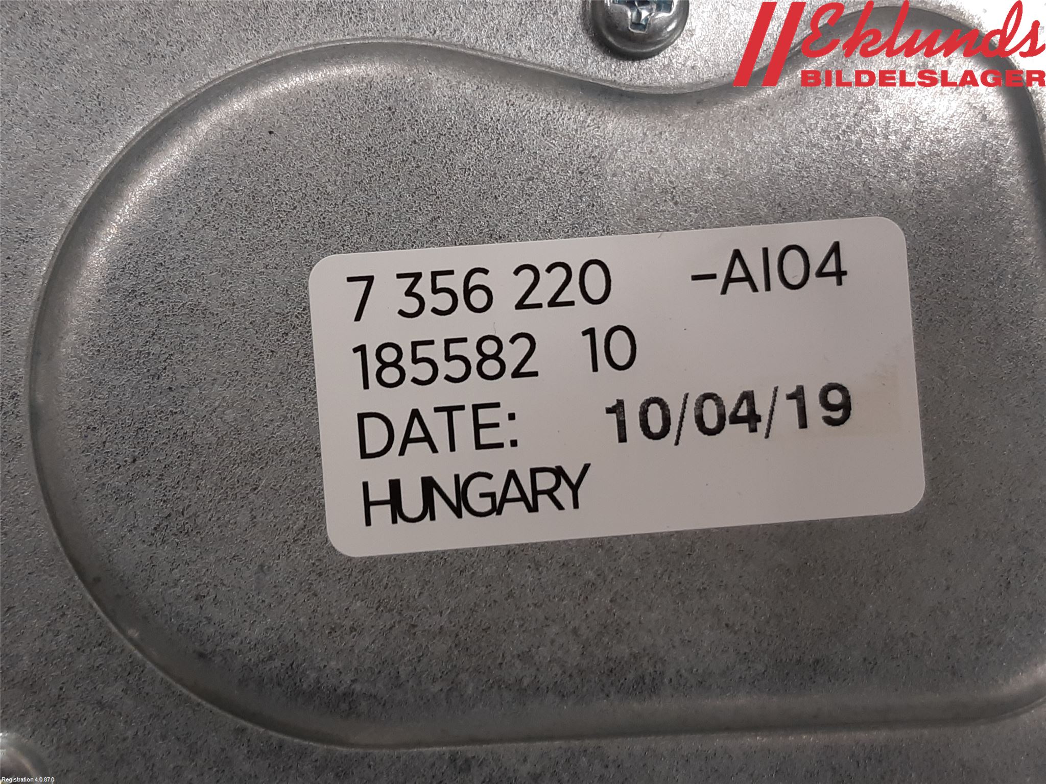 BMW X1 F48 15-22 Torkarmotor Baklucka