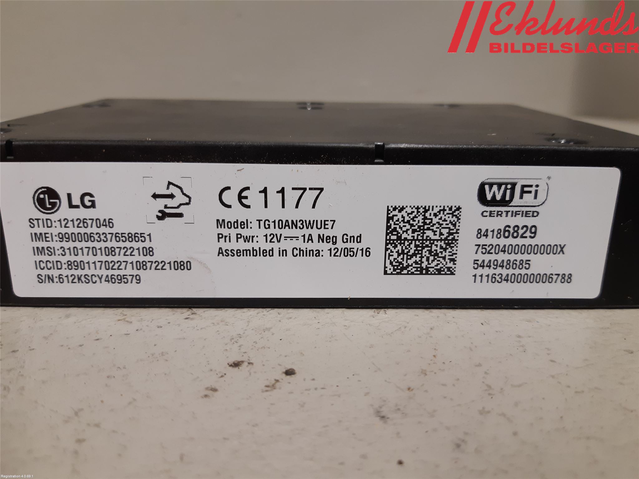 Opel ASTRA K 16-22 Styrenhet Övrigt