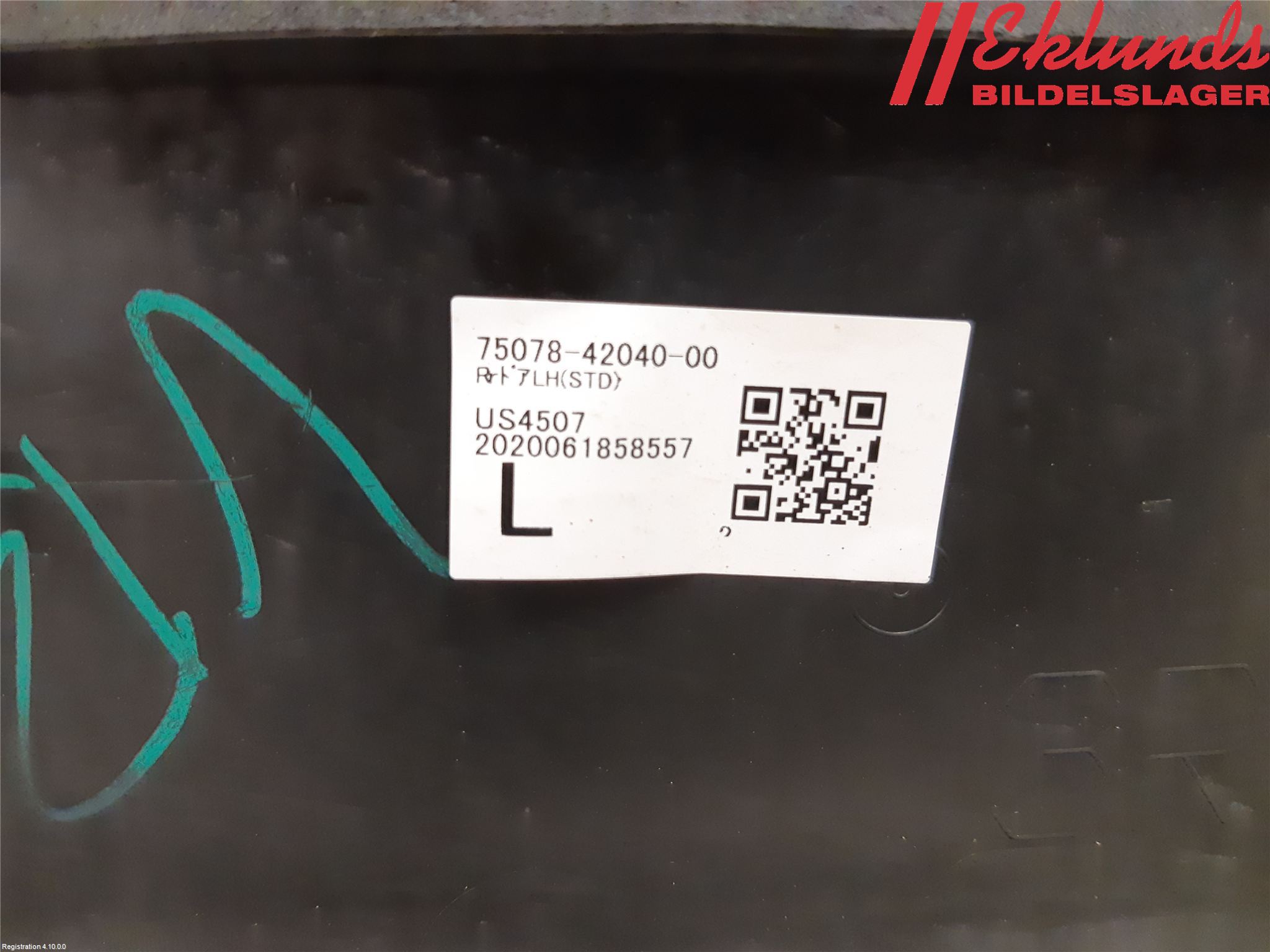 Toyota RAV4 19- Dörr Dekorlist Bak Vä