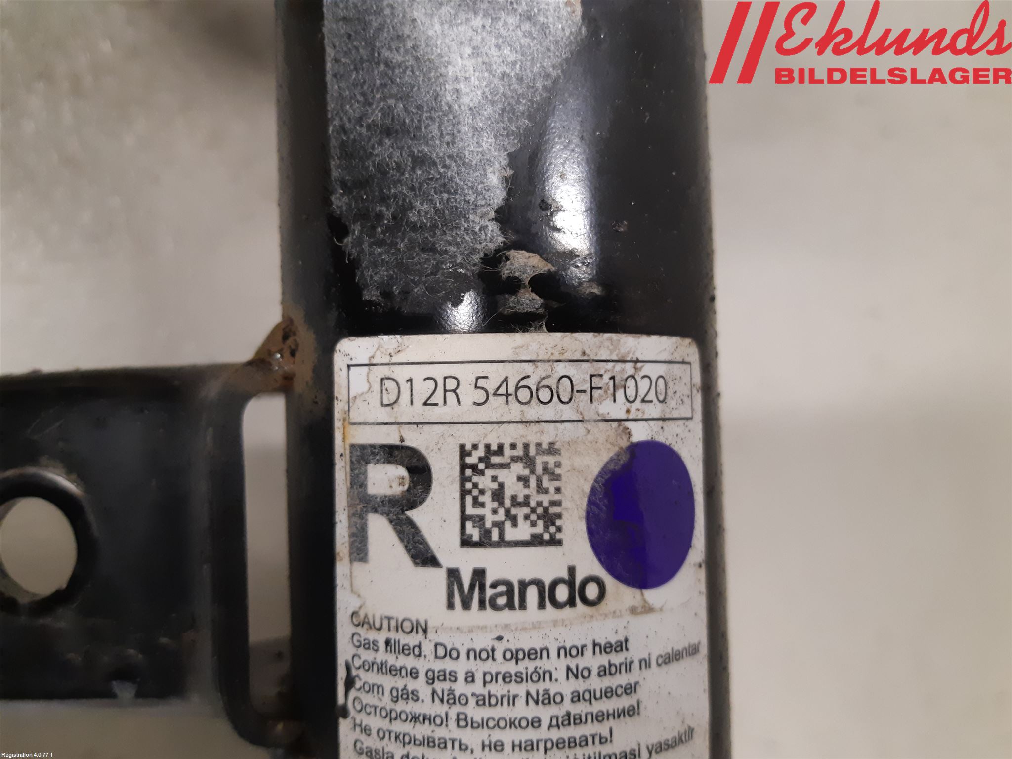 Kia SPORTAGE (QL) 16-21 Fjäderben Fram Höger