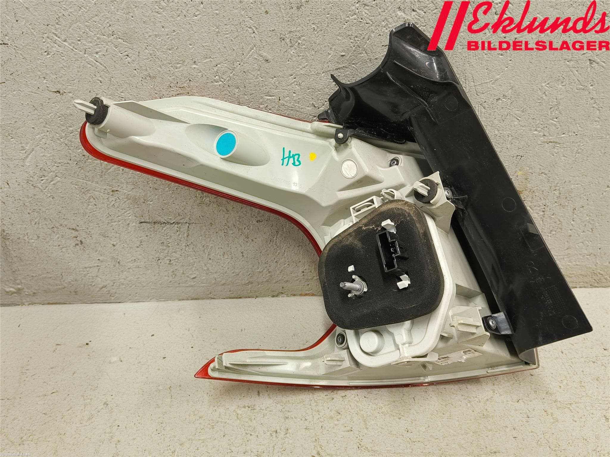 Peugeot 2008 13-20 Bakljus Höger