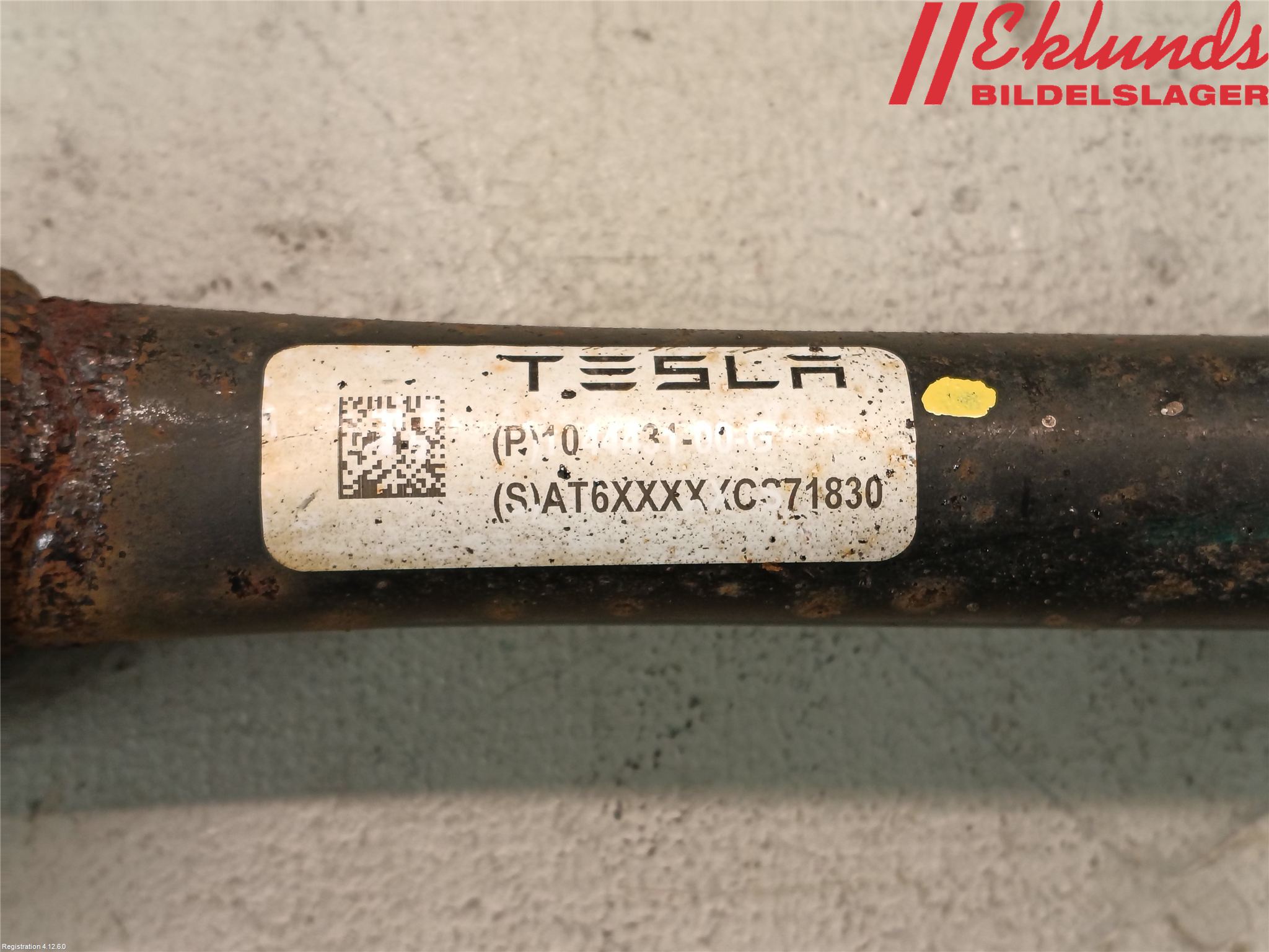 Tesla MODEL 3 17- Bärarm Bak Vänster