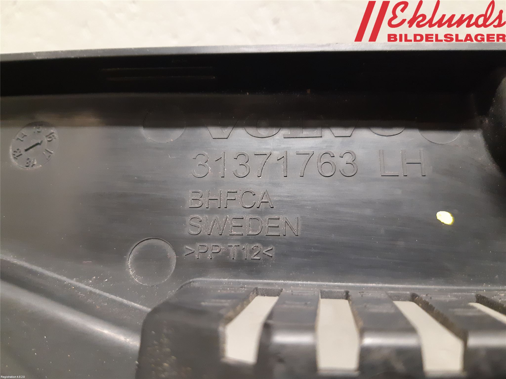 Volvo XC90/RECHARGE 16- Täckplast Front