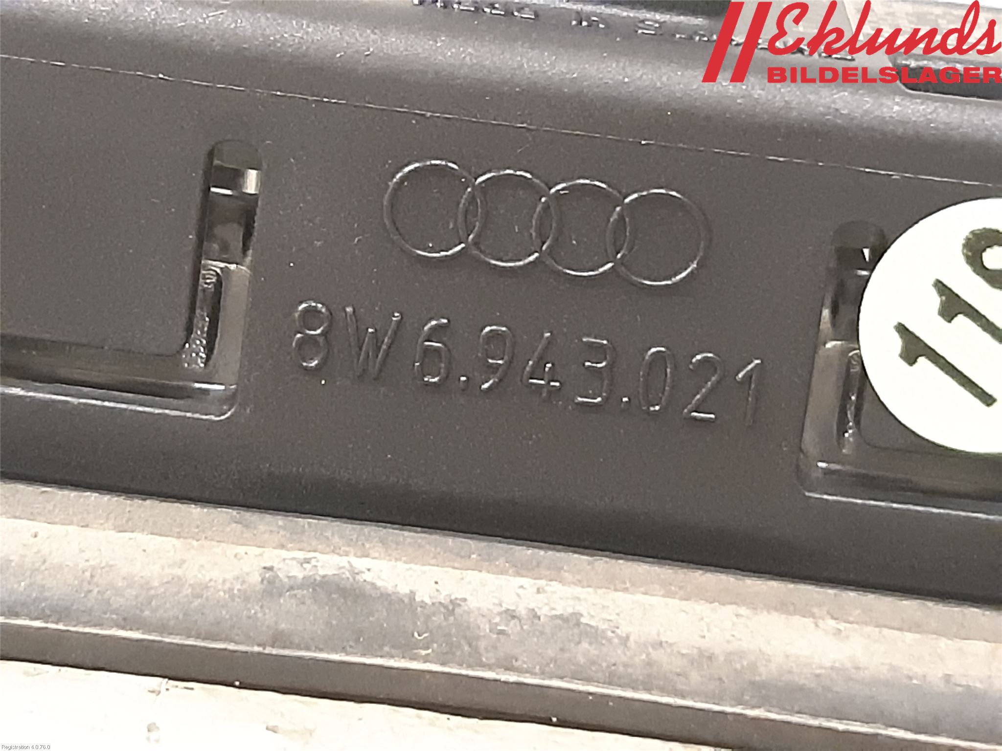 Audi Q2/SQ2 17- Skylt Belysning