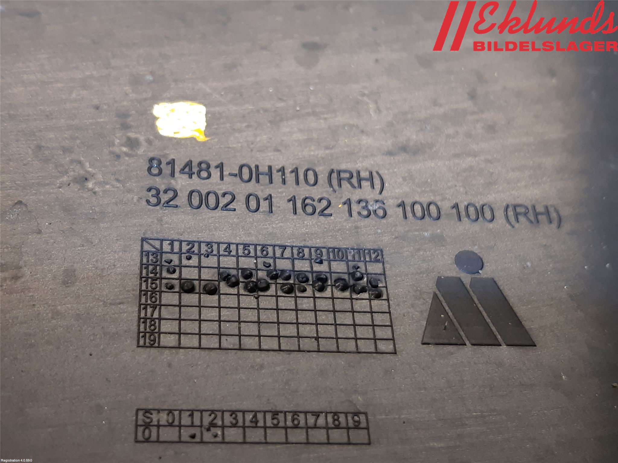 Peugeot 108 15-22 Stöt Utfyllnad-List-Grill