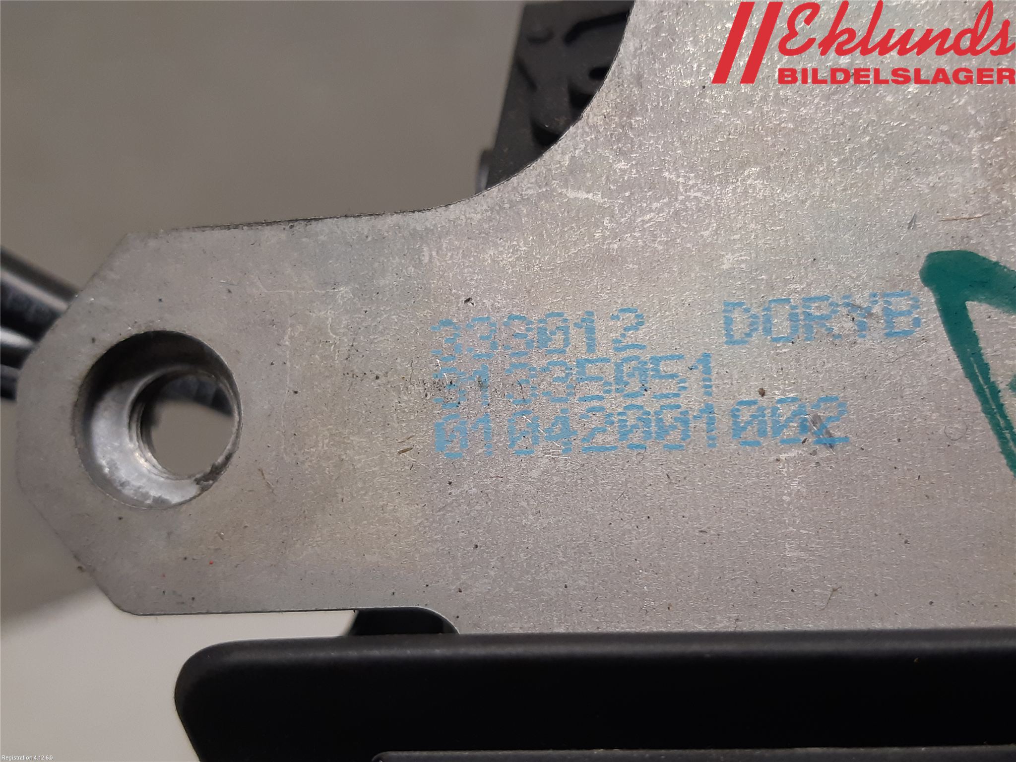 Volvo S60 11-13 Låskista Baklucka