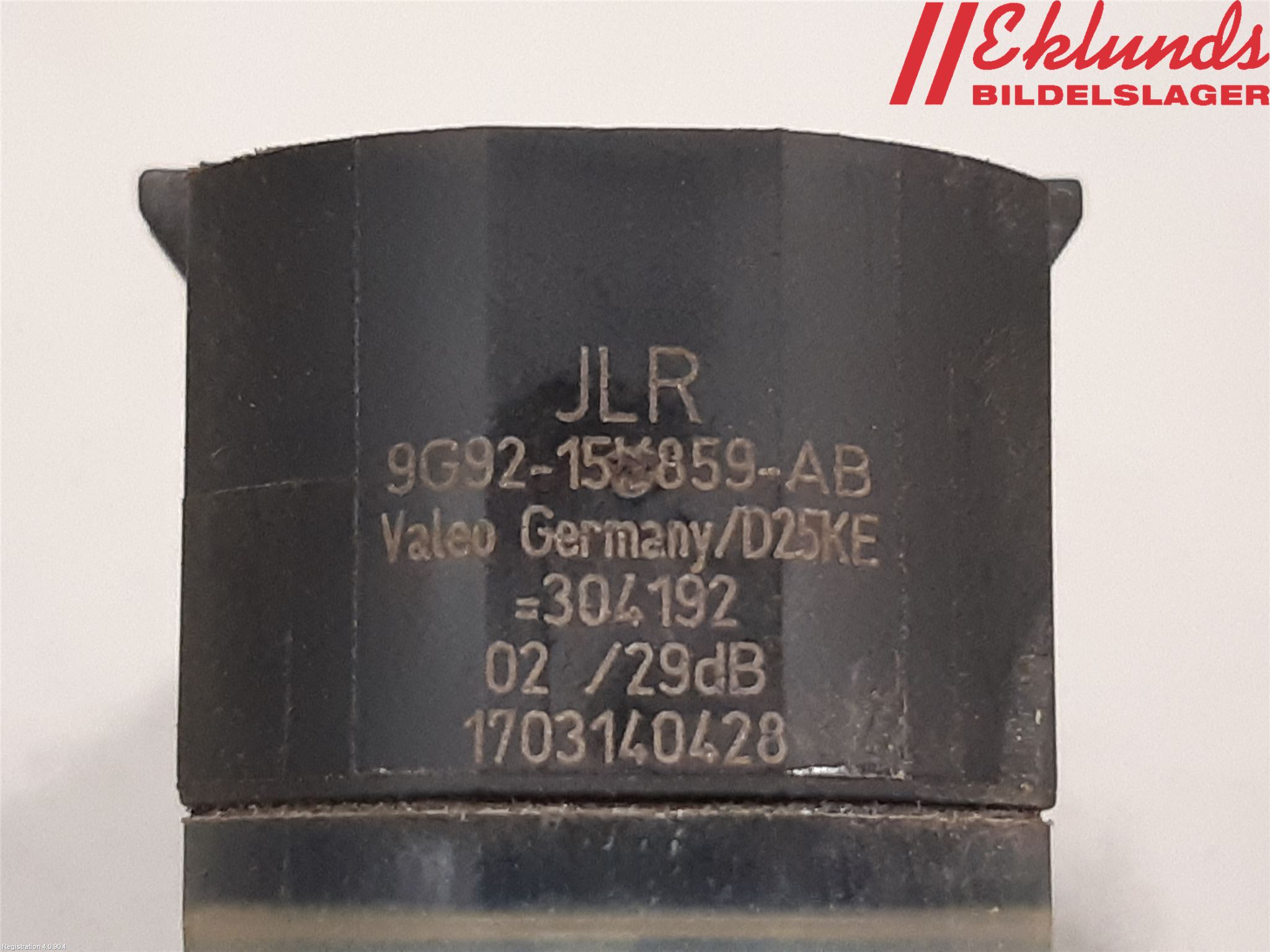 Landrover LAND ROVER RANGE ROVER EVOQUE (L538) 11-18 Parkeringshjälp Backsensor