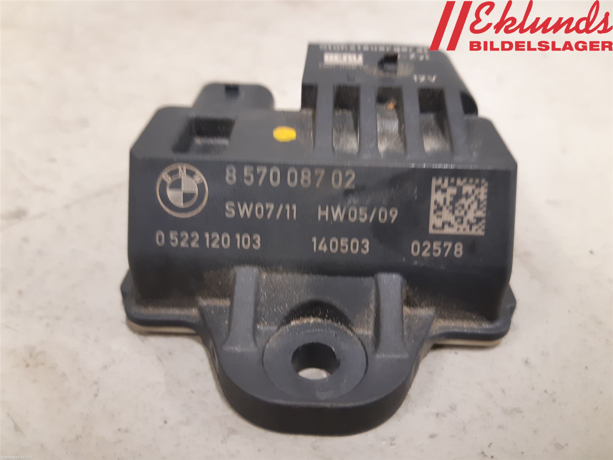 BMW 5 F10/F11/F18 09-17 Relä Glödning Diesel