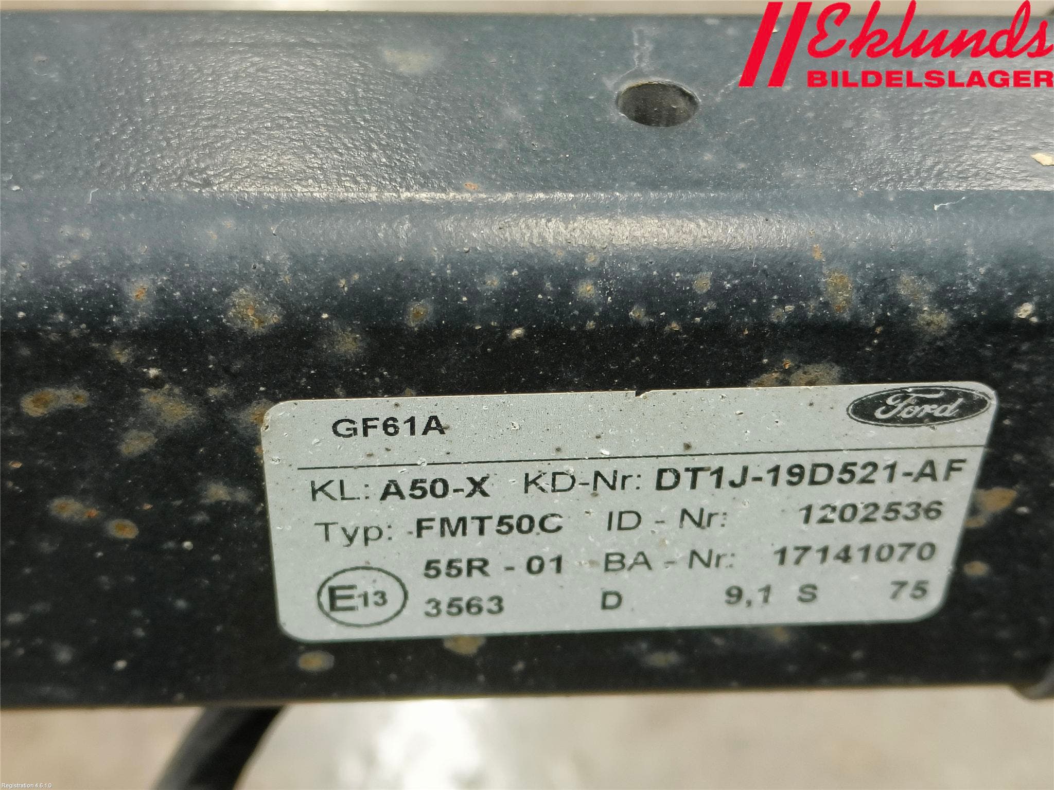 Ford TRANSIT/TOURNEO CONNECT 13-22 Dragkrok