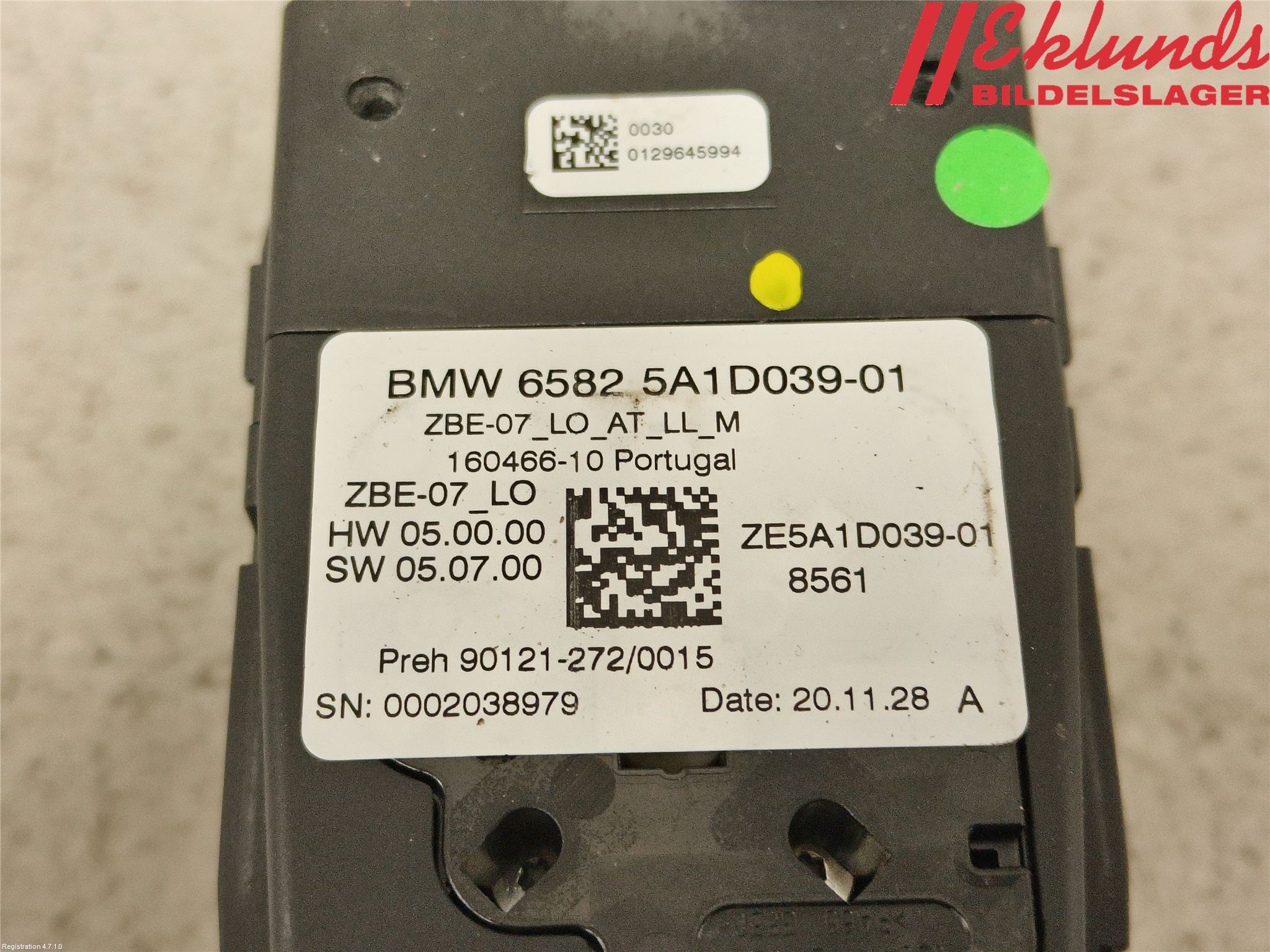 BMW 1 F40 19- Strömställare Multifunktion