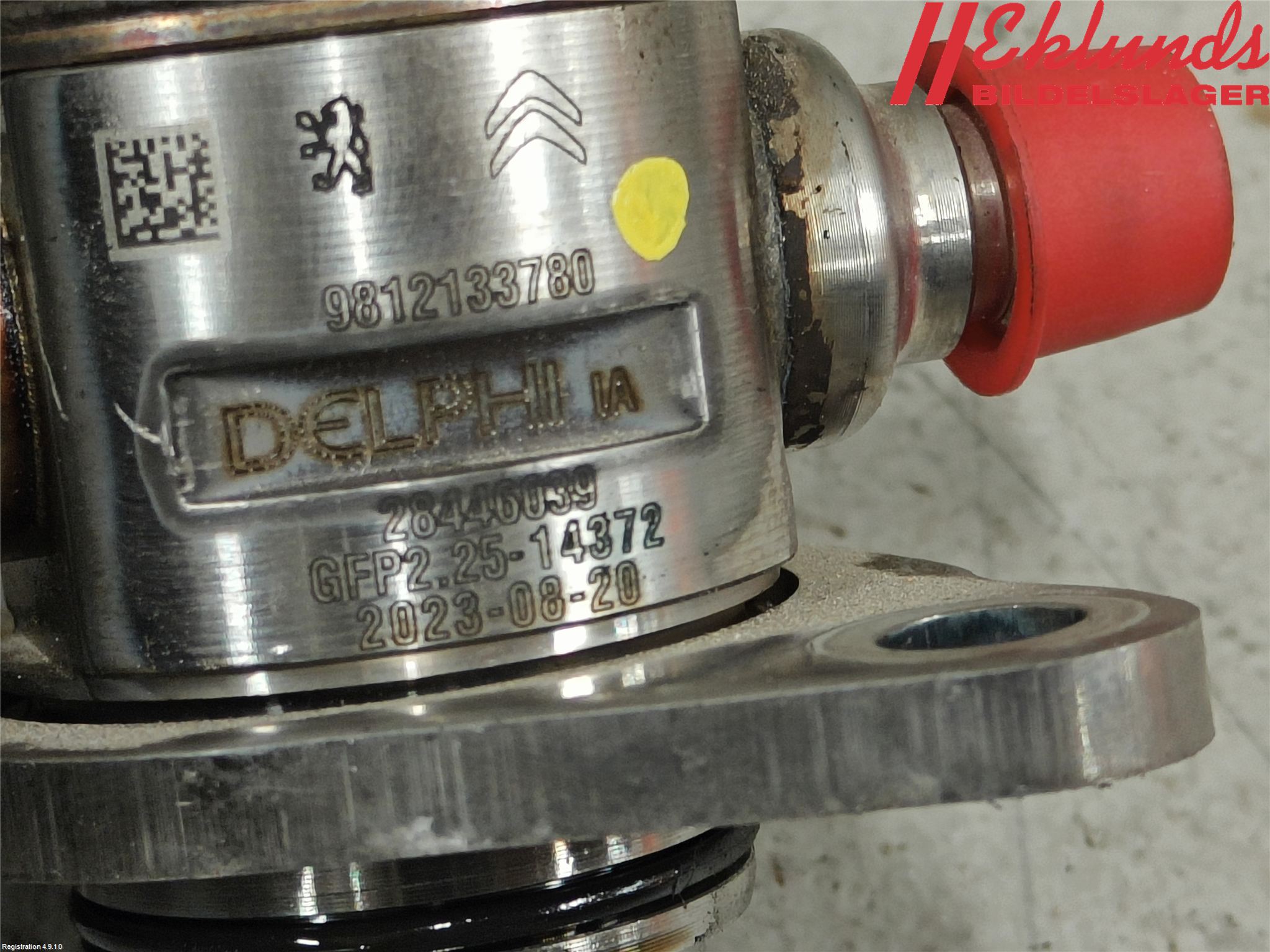 Citroen C5 AIRCROSS 19- Bränslepump Mek