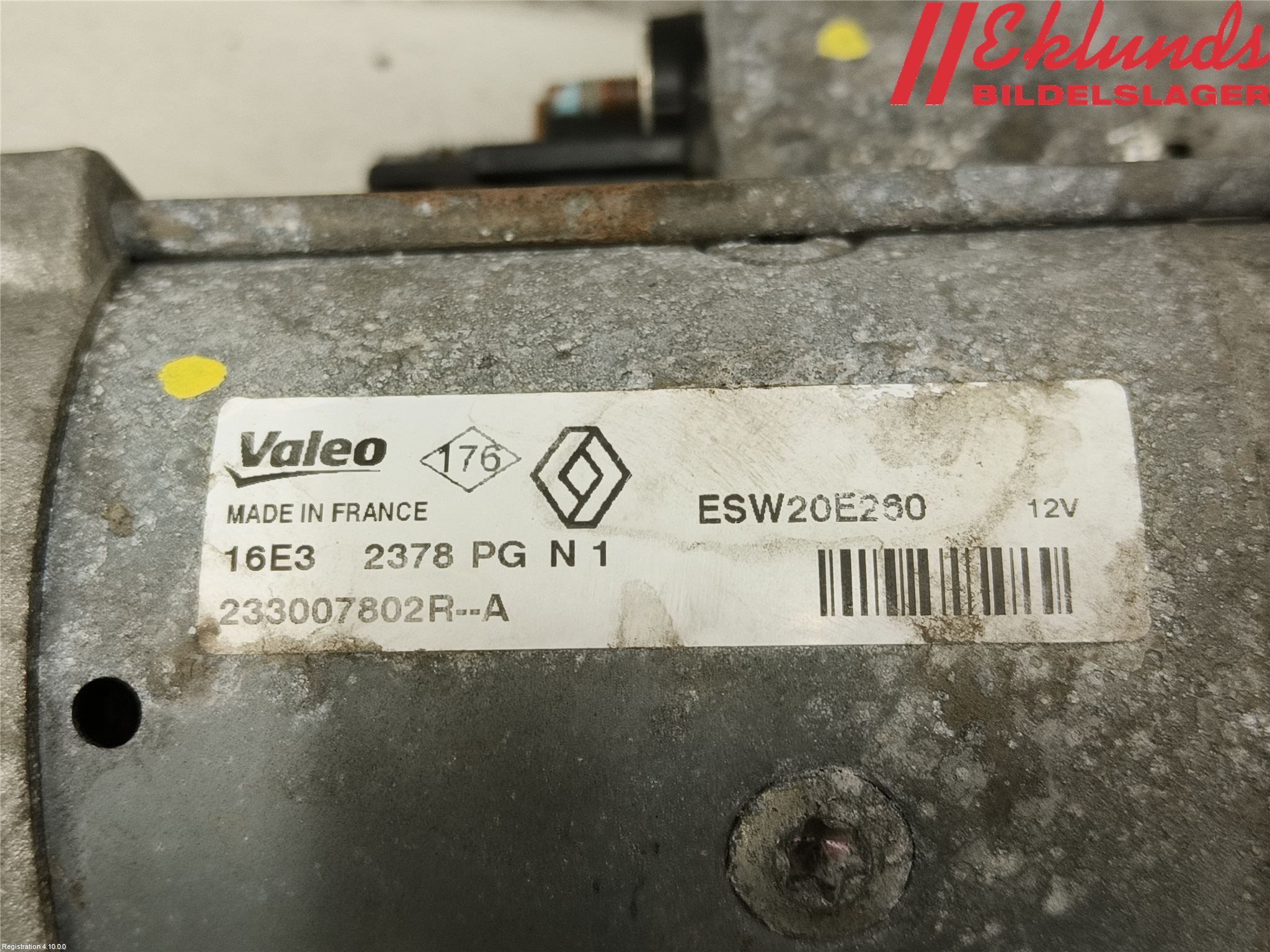 Renault SCÉNIC III / GRAND SCÉNIC 09-16 Startmotor Diesel