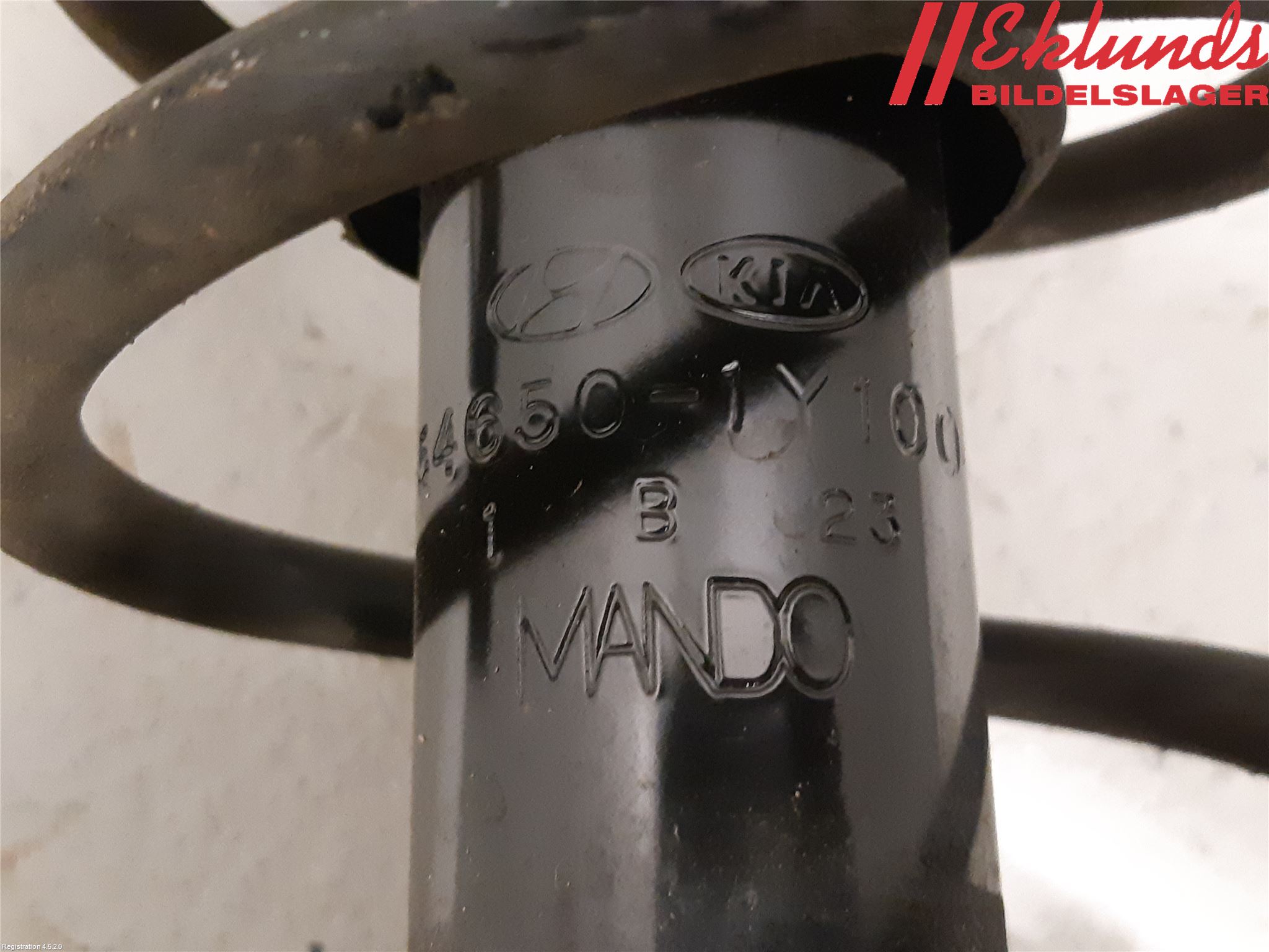 Kia PICANTO 12-17 Fjäderben Fram Vänster
