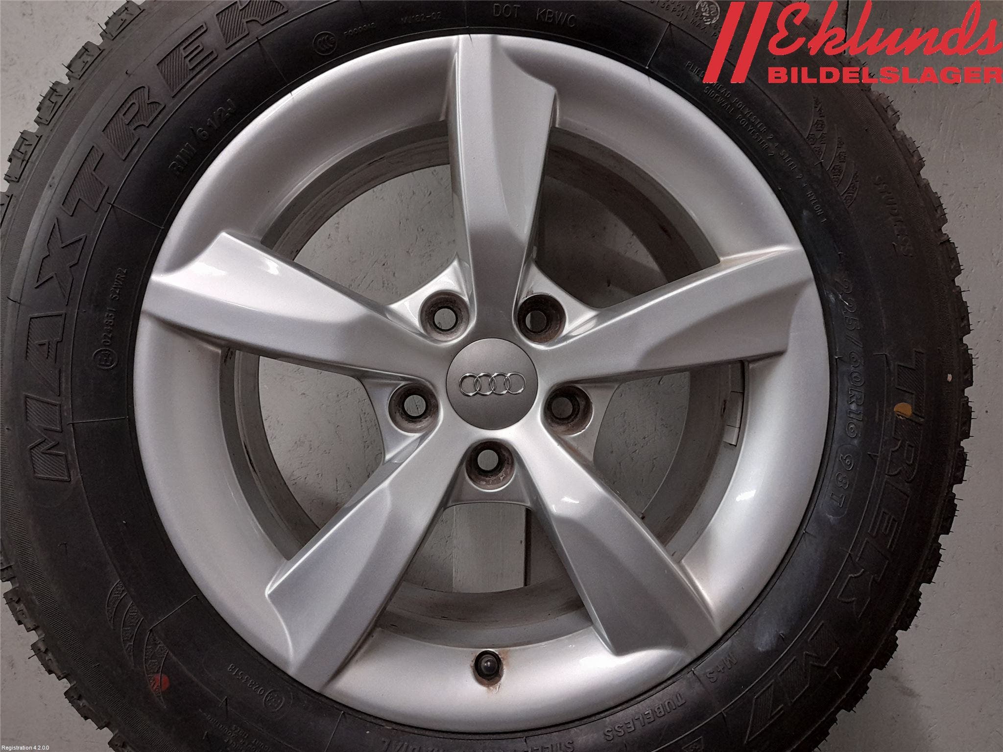 Audi A6/S6 4G 11-18 Vinterdäck Alumfälg 4St