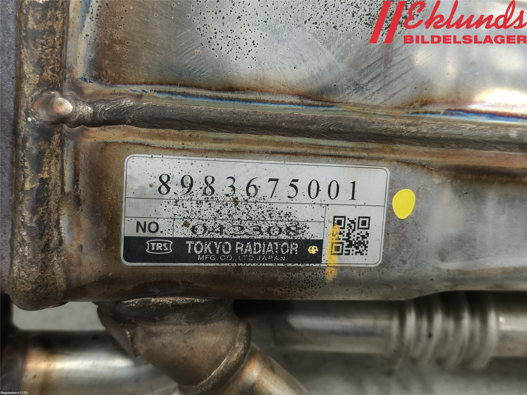 Isuzu D-MAX Egr Ventil